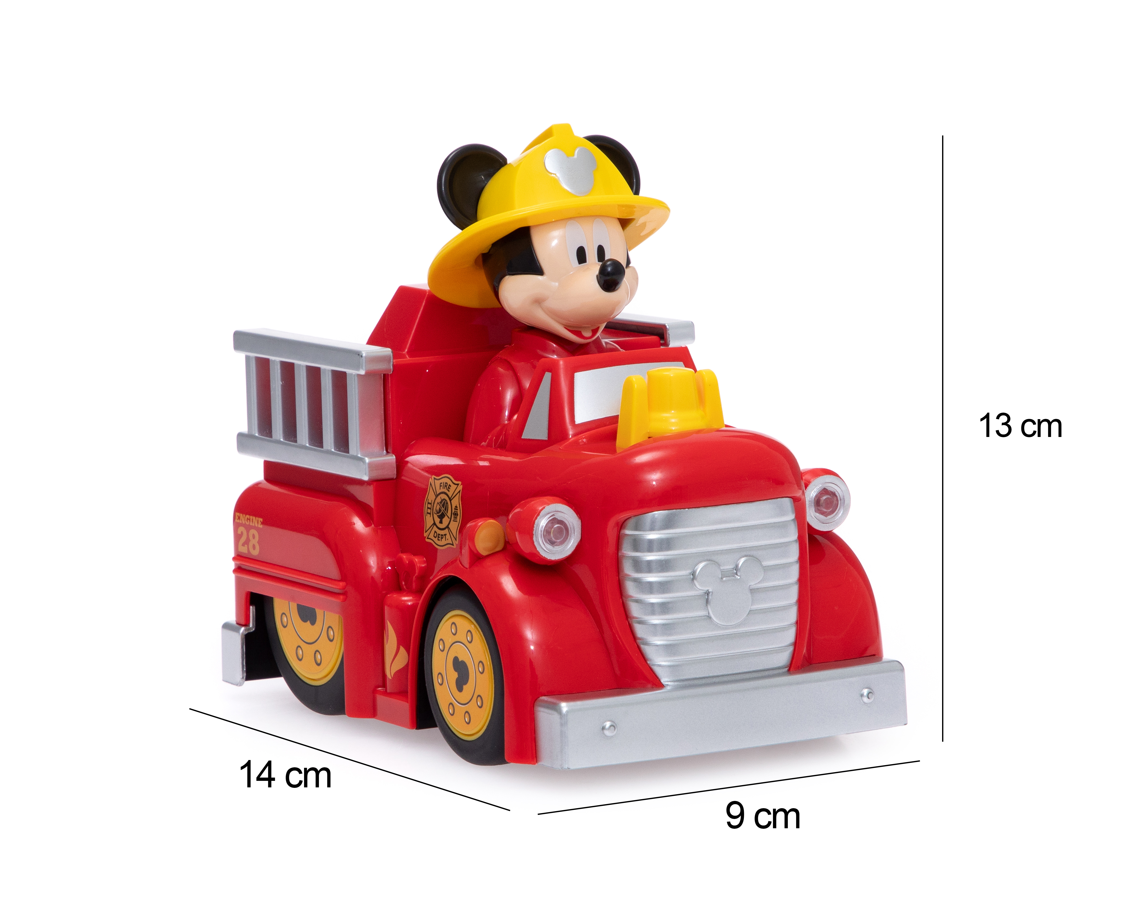 Foto 7 pulgar | Foto 6 | Camión de Bomberos Disney Mickey Mouse con Luz y Sonido