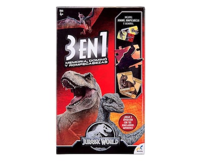 Foto 1 | Foto 1 | Juego 3 en 1 Jurassic World