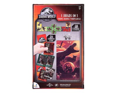 Foto 3 | Foto 3 | Juego 3 en 1 Jurassic World