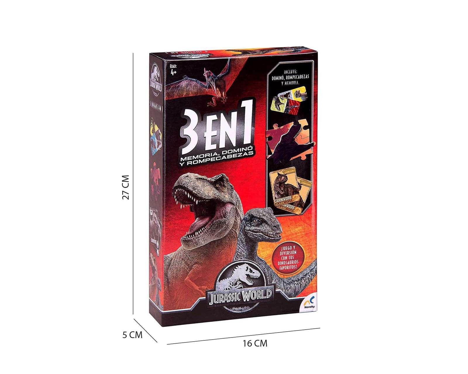 Foto 8 pulgar | Foto 7 | Juego 3 en 1 Jurassic World