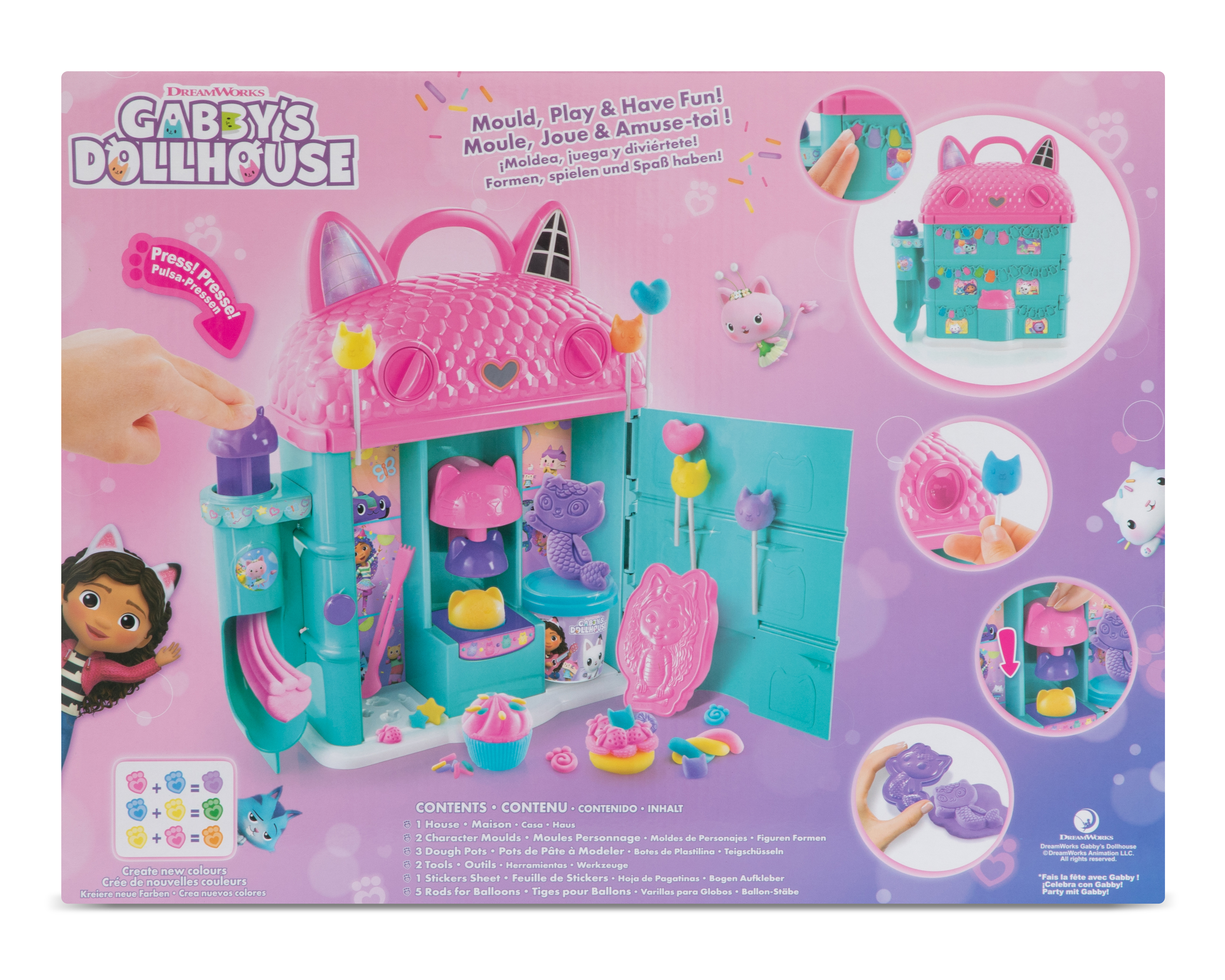 Foto 3 pulgar | Foto 2 | La Casa de Gabby en Masa Gabby's Dollhouse
