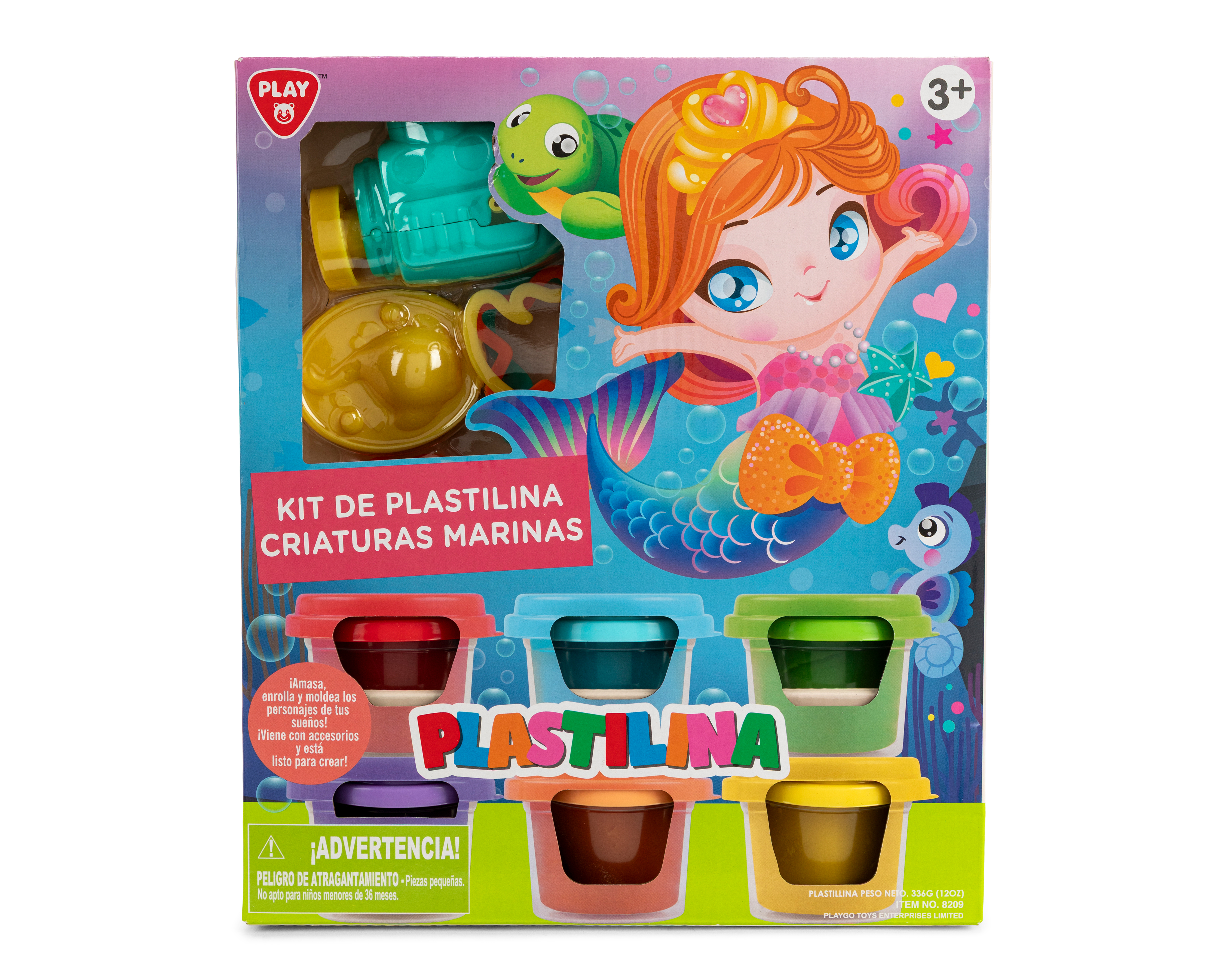 Kit de Plastilina Criaturas Marinas Play