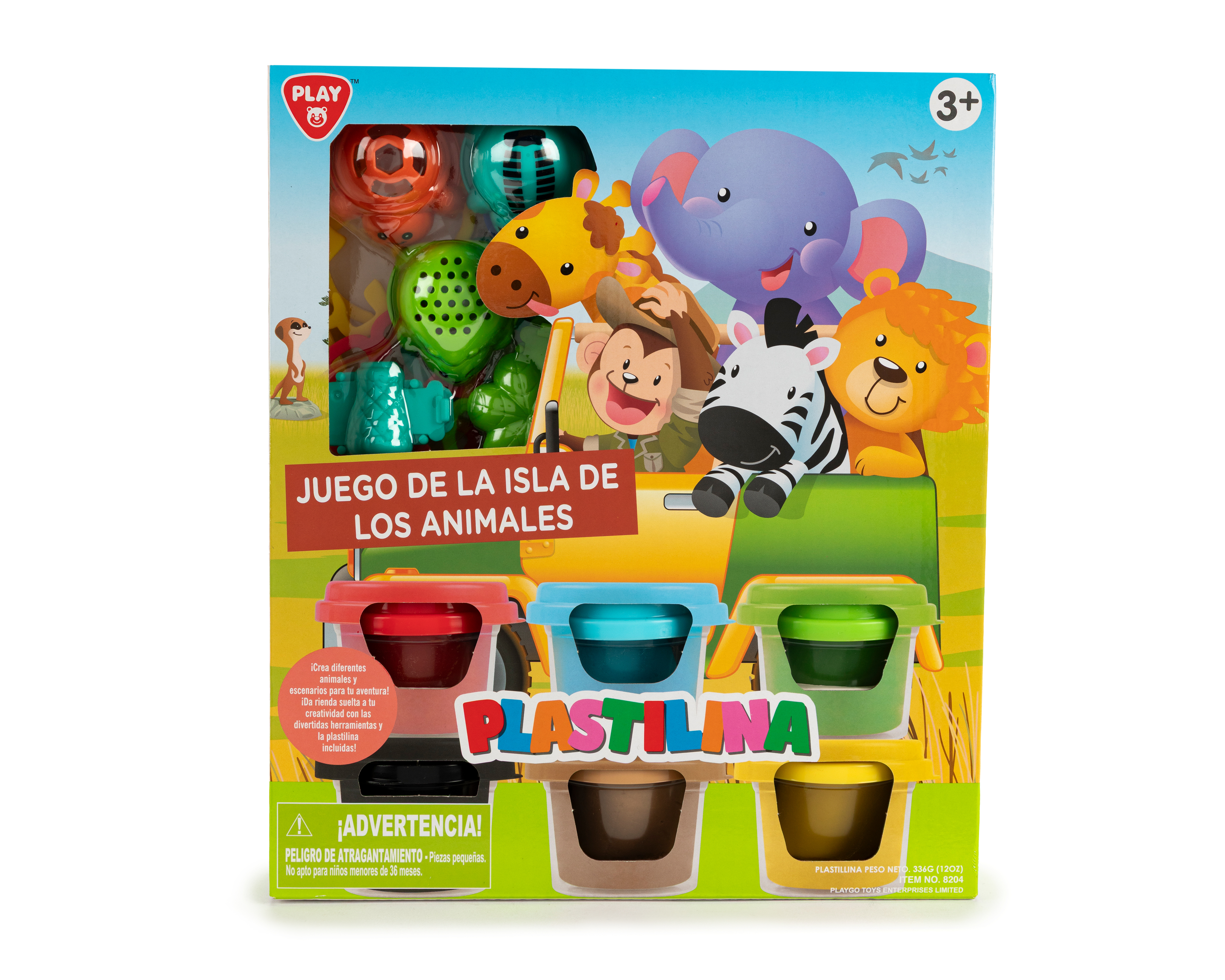 Foto 2 pulgar | Foto 1 | Plastilina Juego de la Isla de los Animales Play