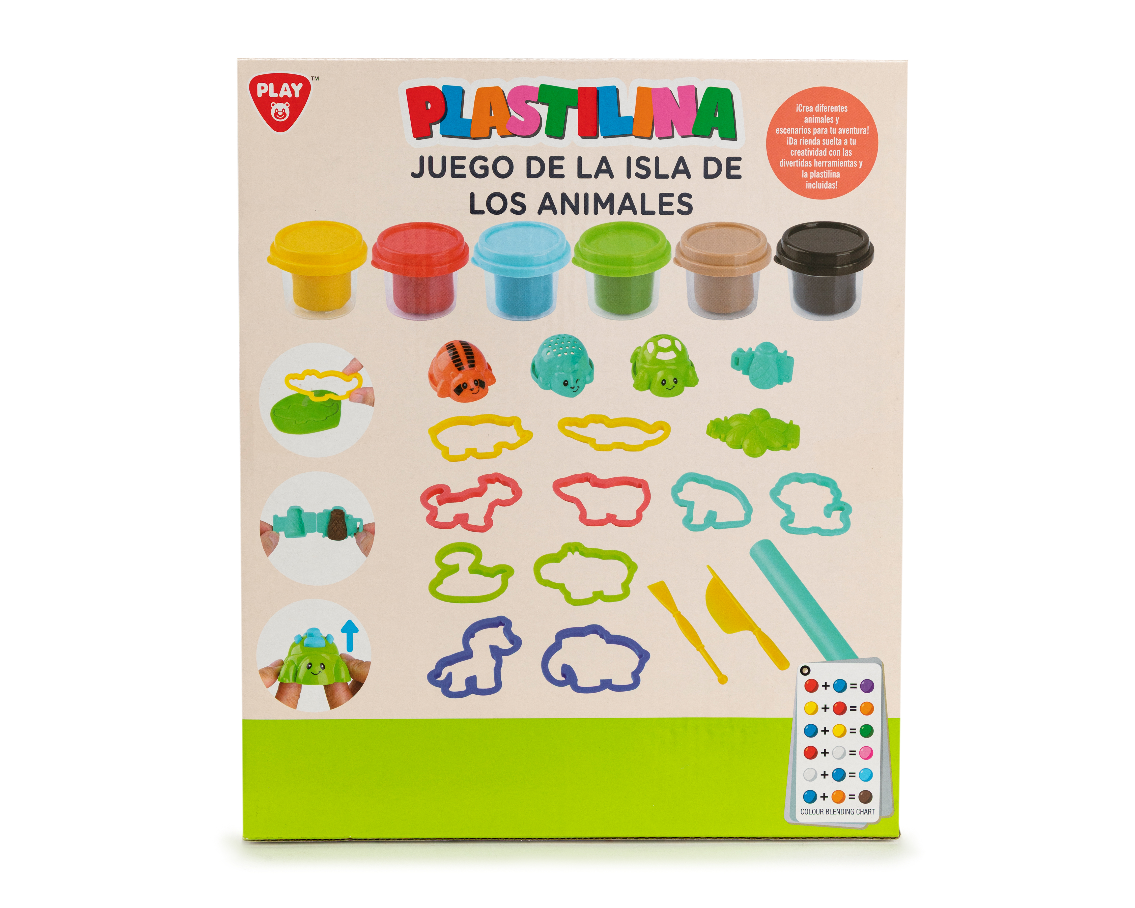Foto 3 pulgar | Foto 2 | Plastilina Juego de la Isla de los Animales Play