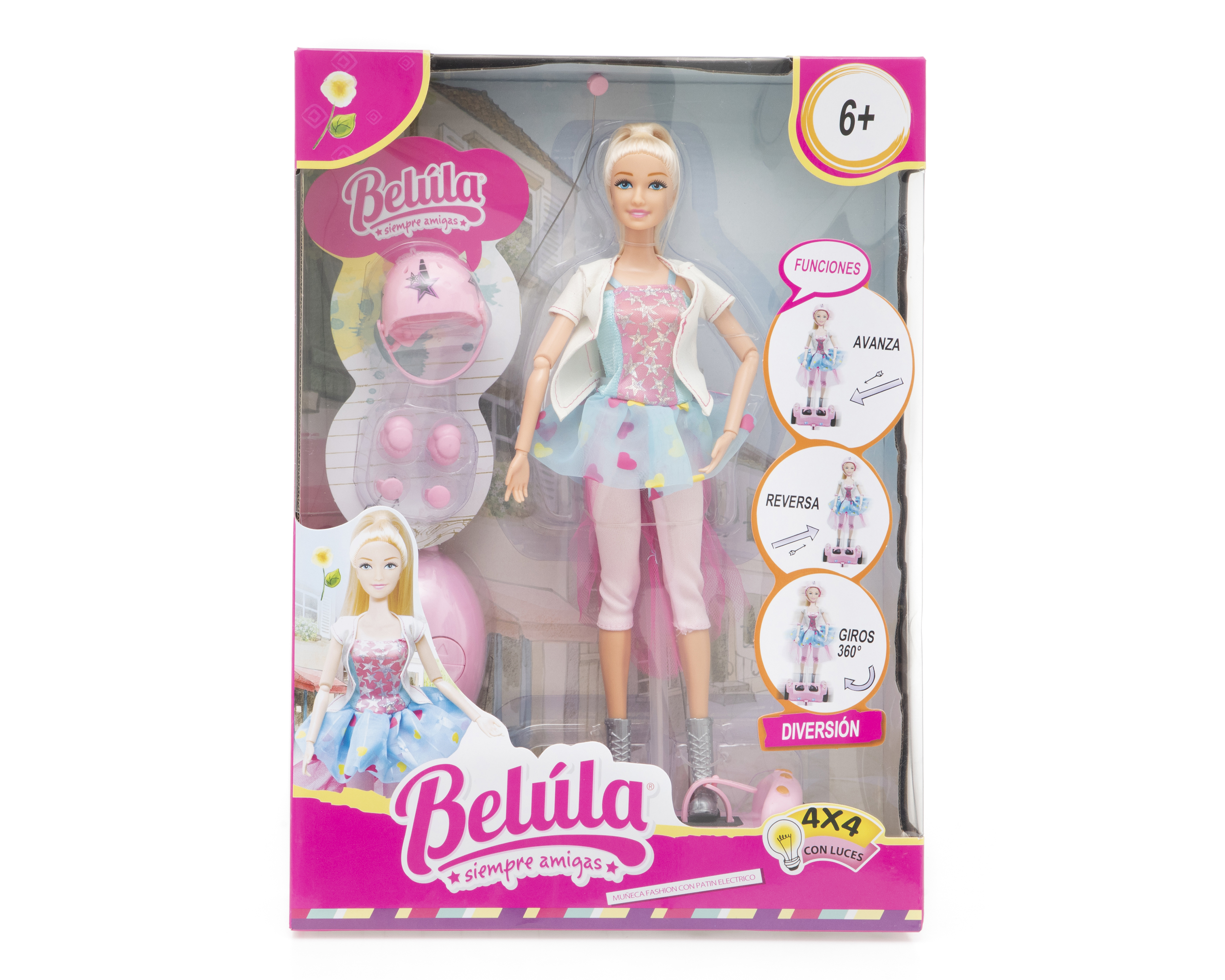 Foto 4 | Foto 4 | Muñeca Belúla con Patín Eléctrico