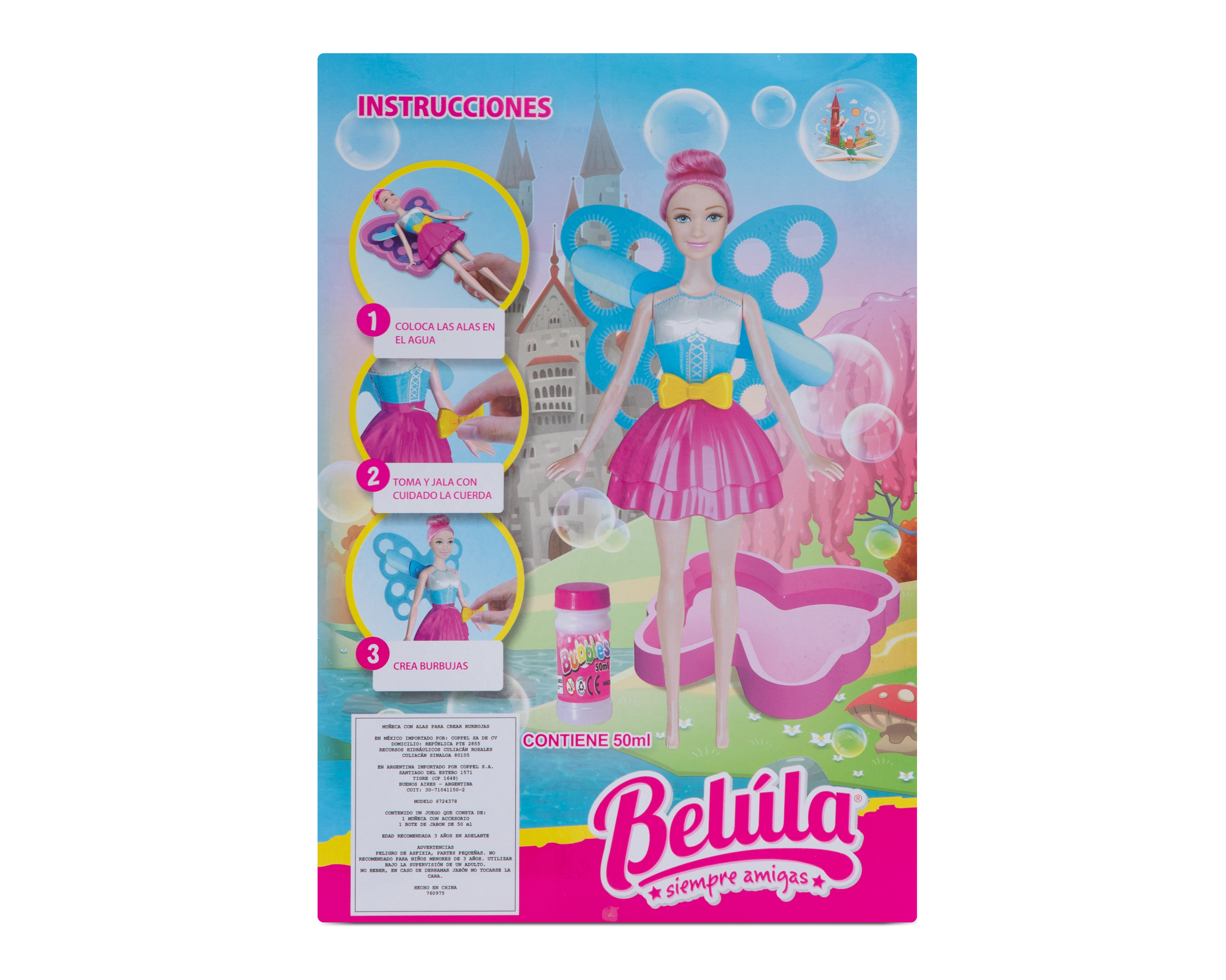 Foto 6 pulgar | Foto 5 | Muñeca Belúla Crea Burbujas