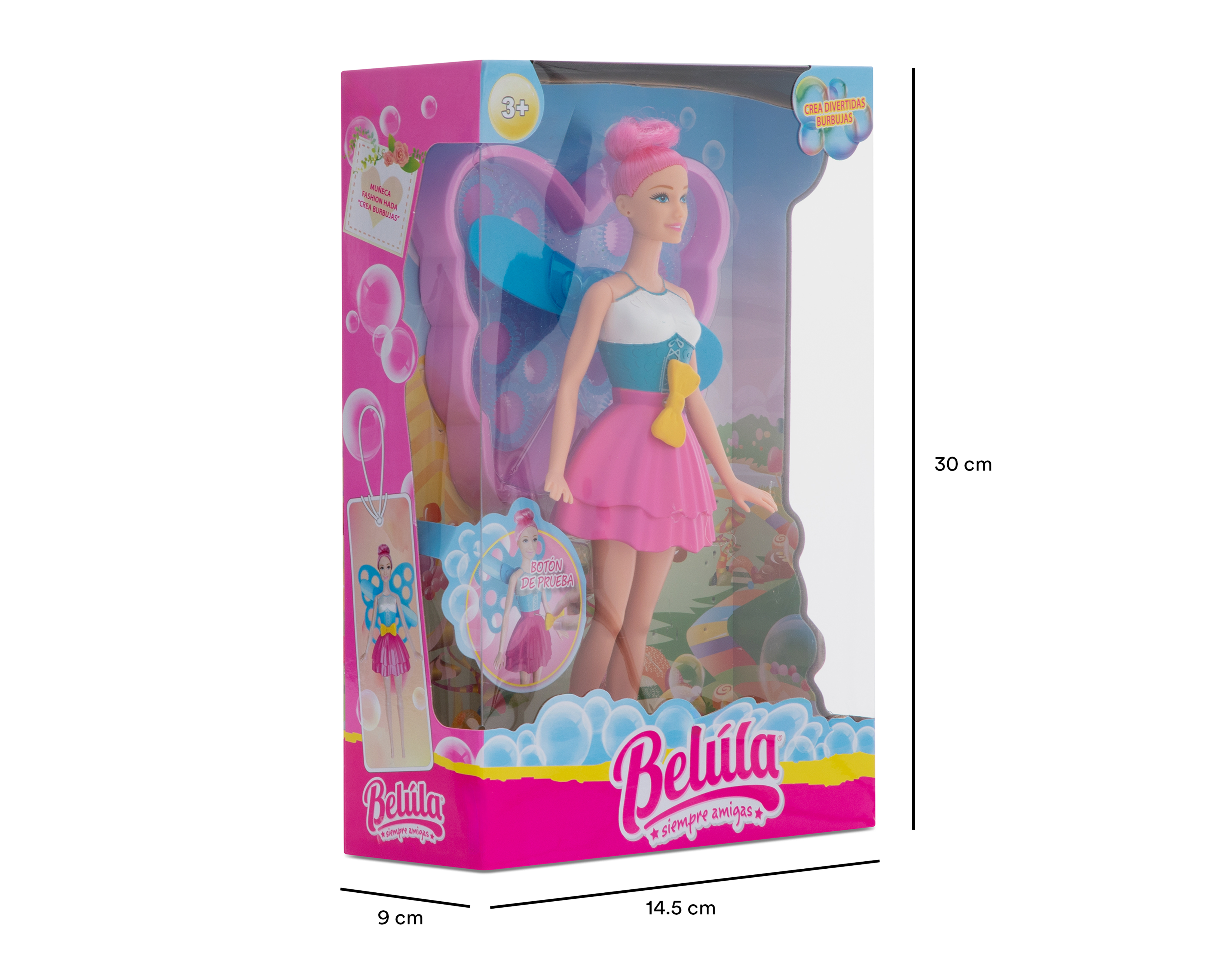 Foto 7 pulgar | Foto 6 | Muñeca Belúla Crea Burbujas