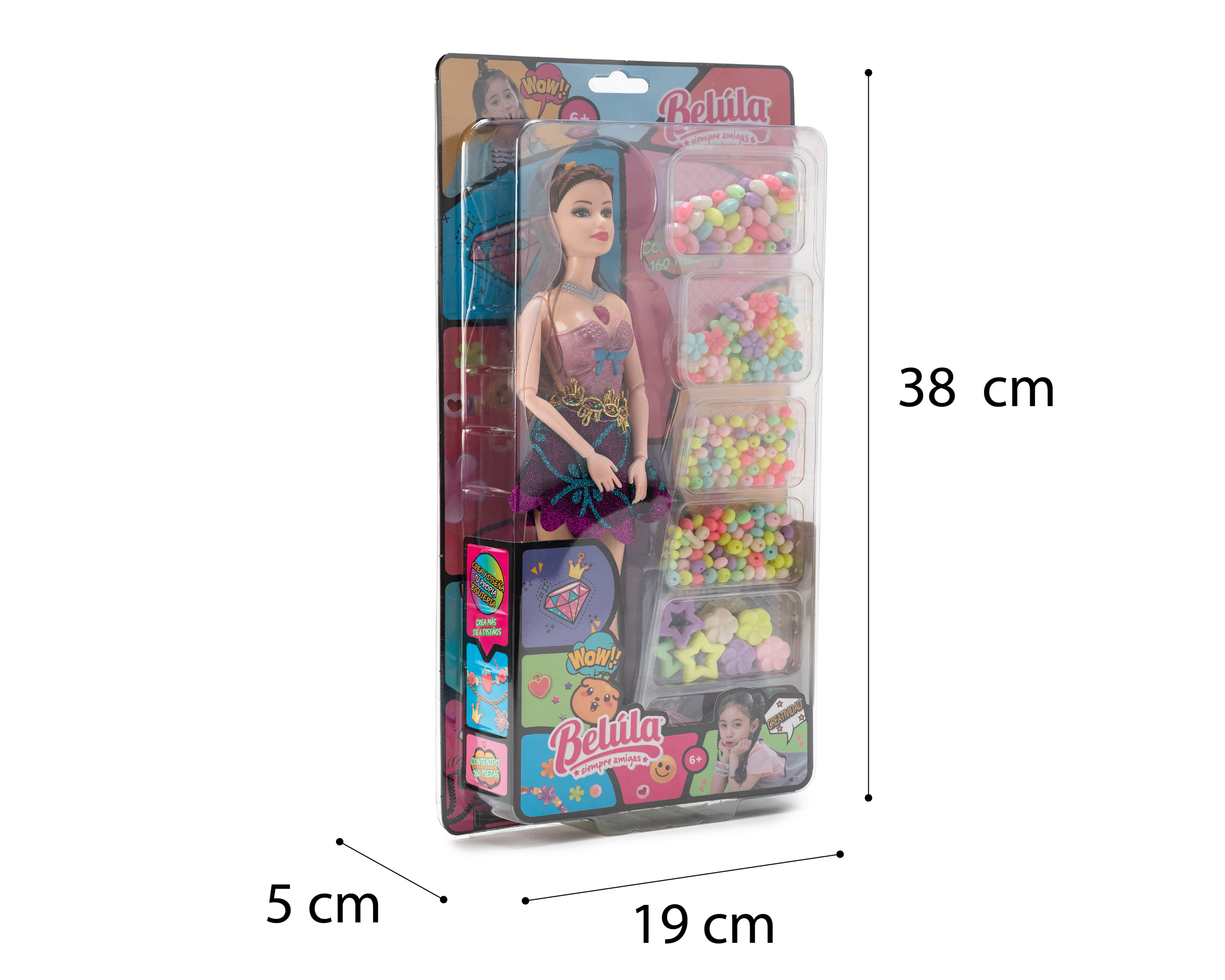 Foto 7 pulgar | Foto 6 | Muñeca Belúla con Accesorios