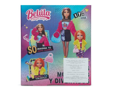 Foto 5 | Foto 5 | Muñeca Belúla 2 Piezas con Accesorios