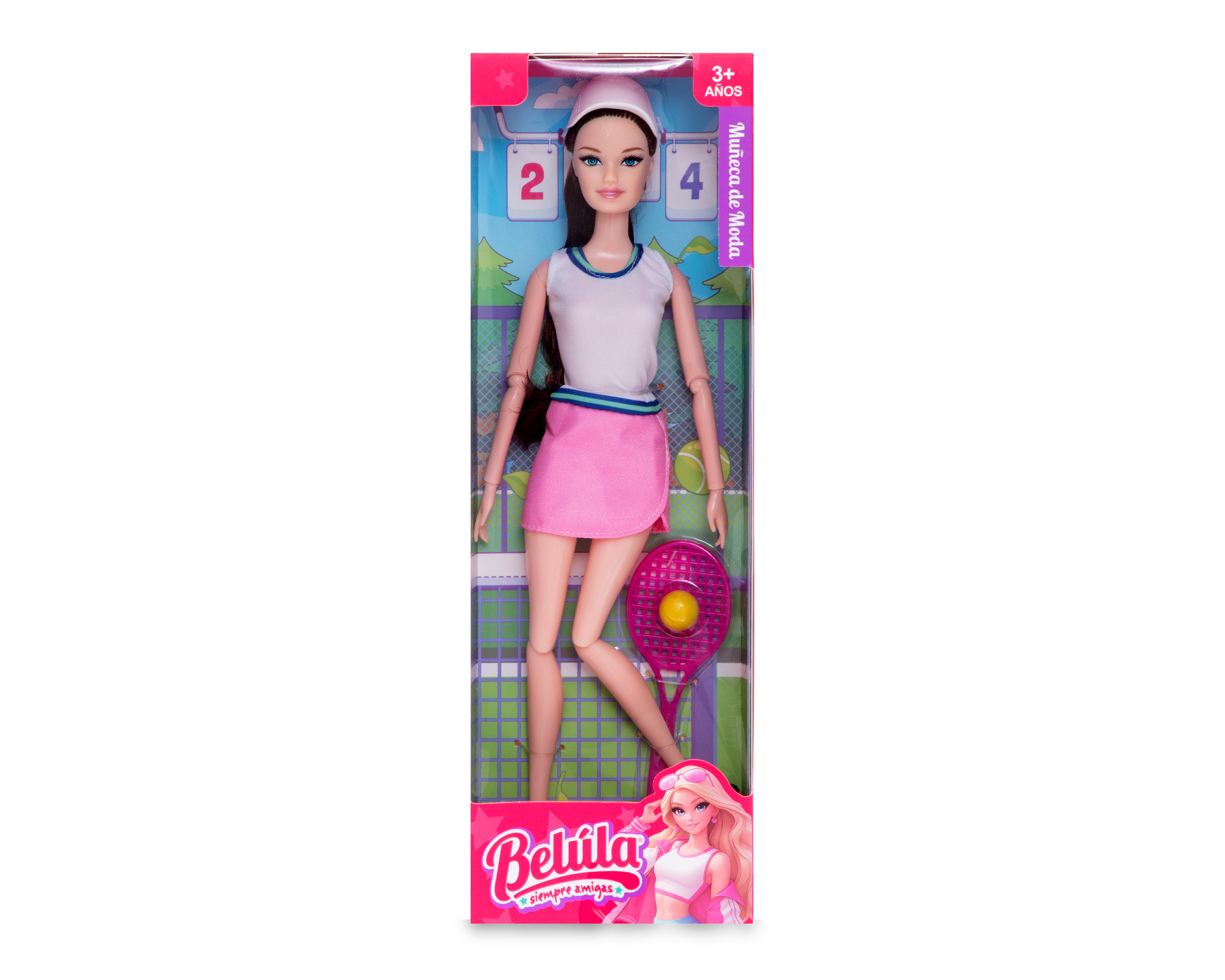 Foto 5 pulgar | Foto 4 | Muñeca Belúla Deportista con Accesorios de Pádel