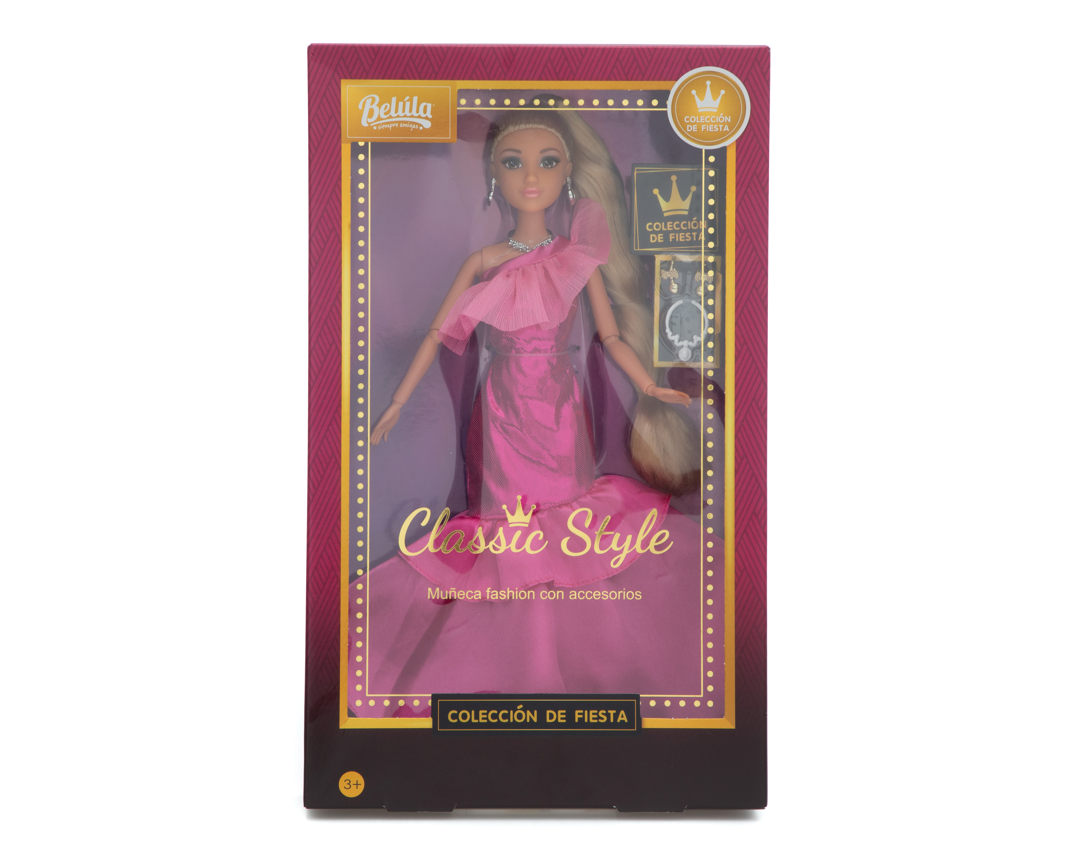 Foto 5 pulgar | Foto 4 | Muñeca Belúla Classic Style Colección de Fiesta