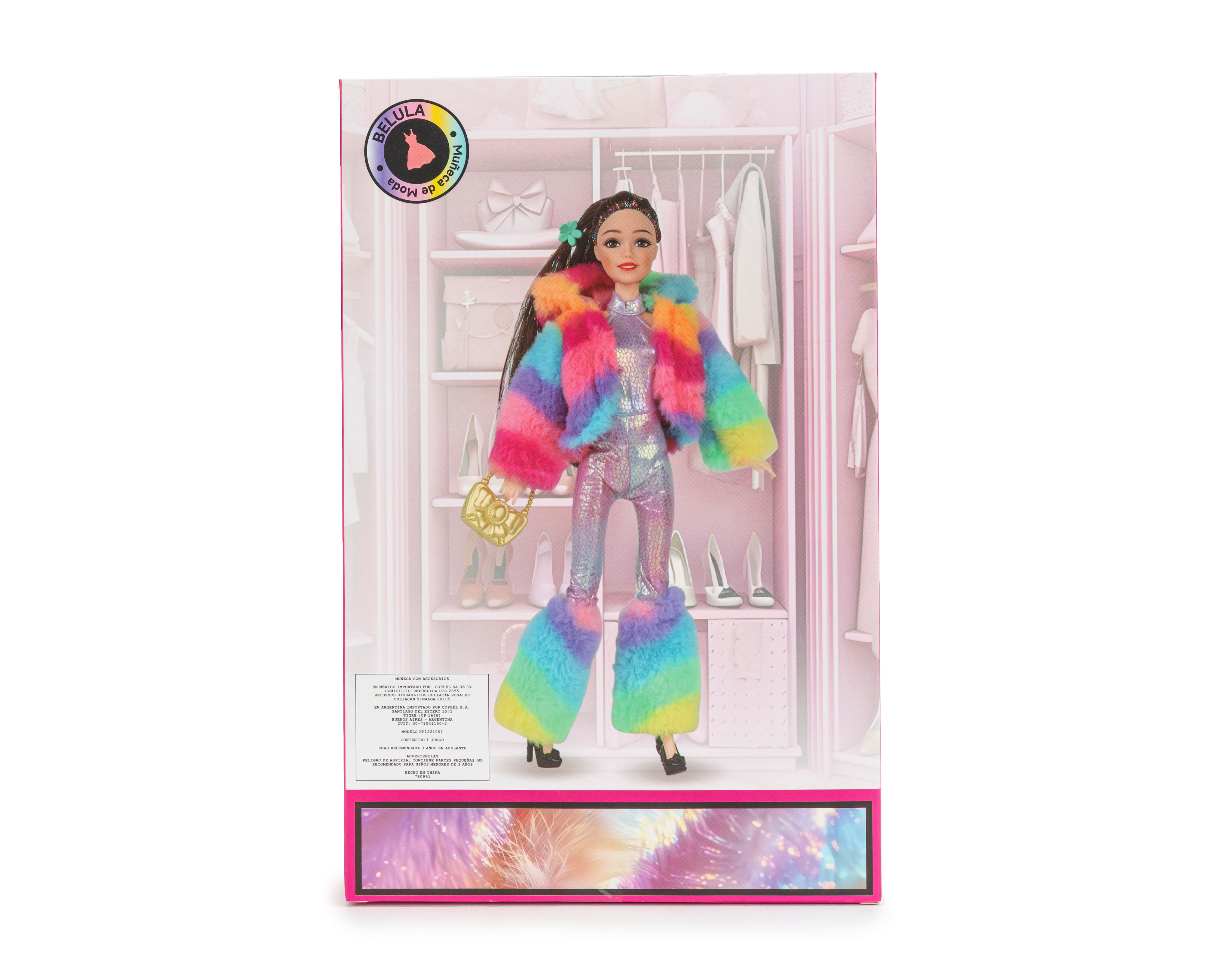 Foto 6 pulgar | Foto 5 | Muñeca Belúla con Accesorios