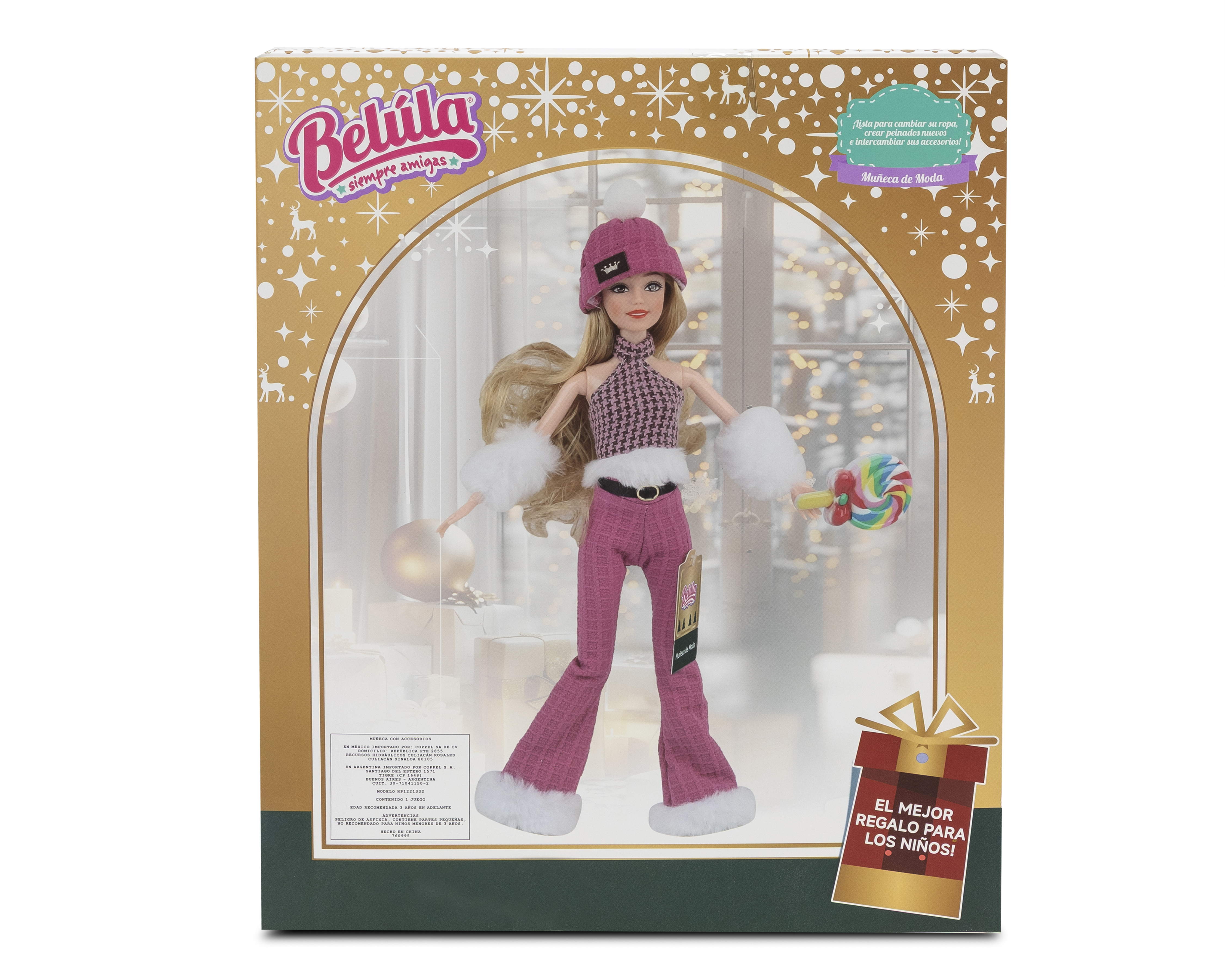 Foto 5 pulgar | Foto 4 | Muñeca Belúla con Accesorios