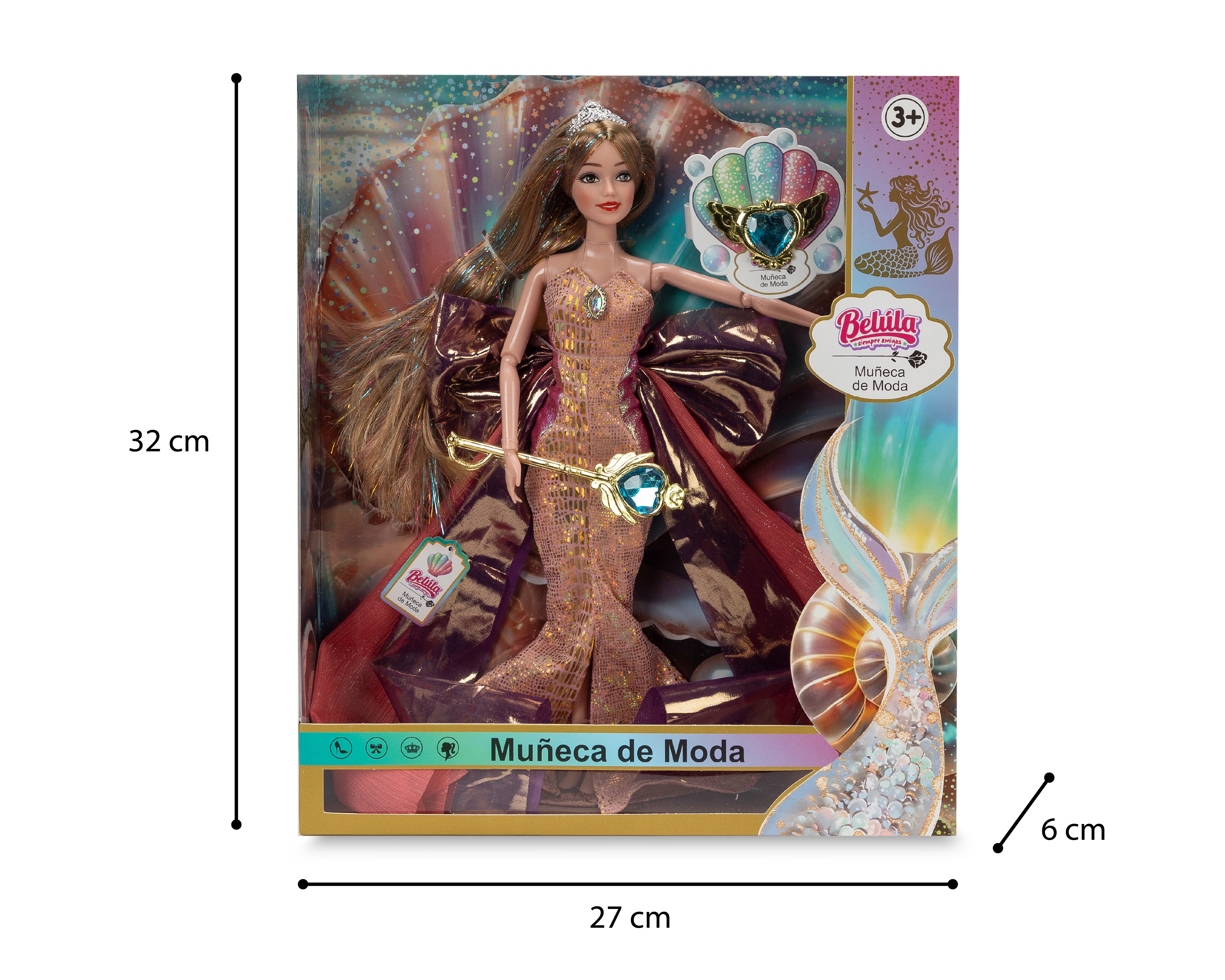 Foto 5 | Foto 5 | Muñeca Belúla con Accesorios