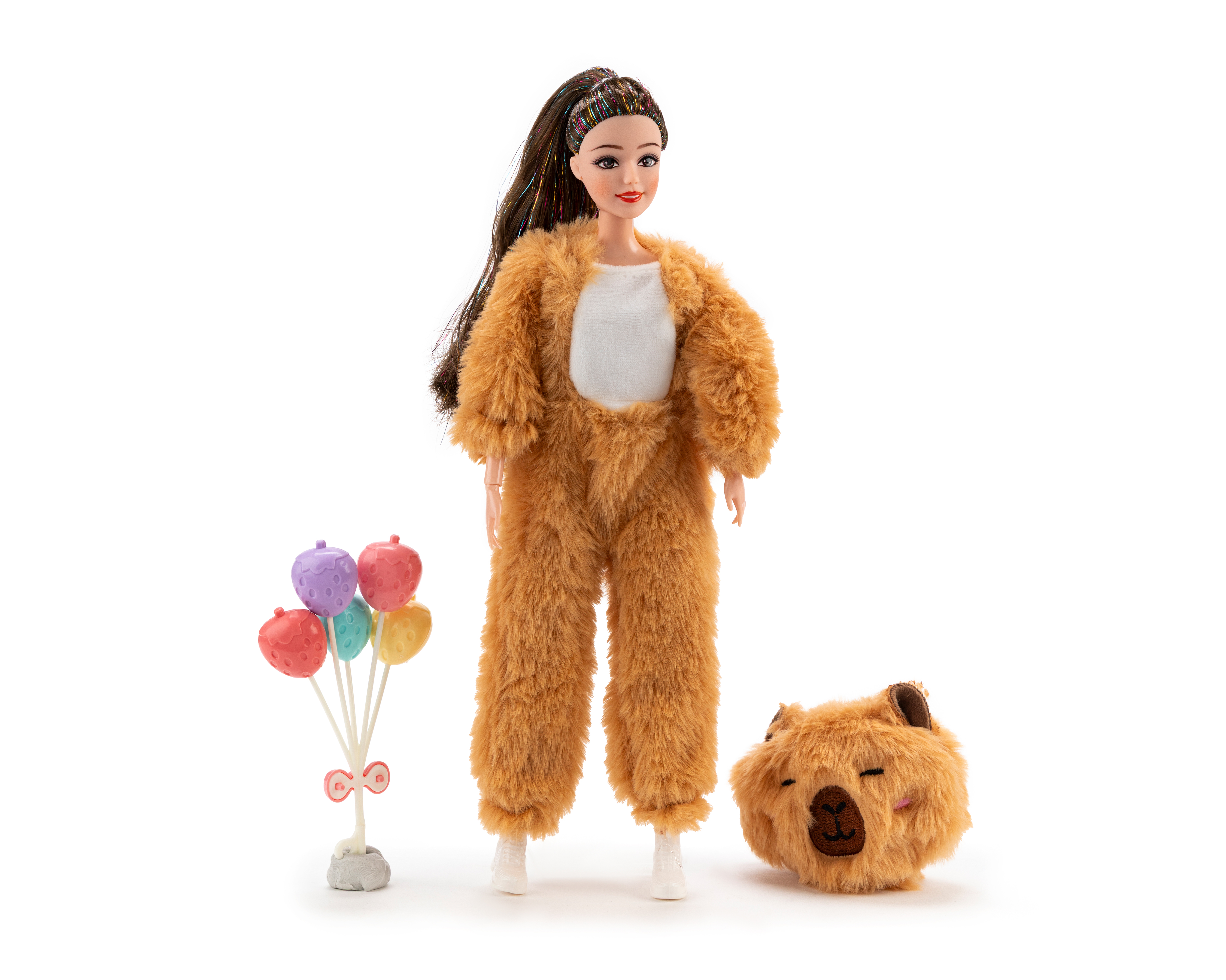 Muñeca Belula con Disfraz de Capibara