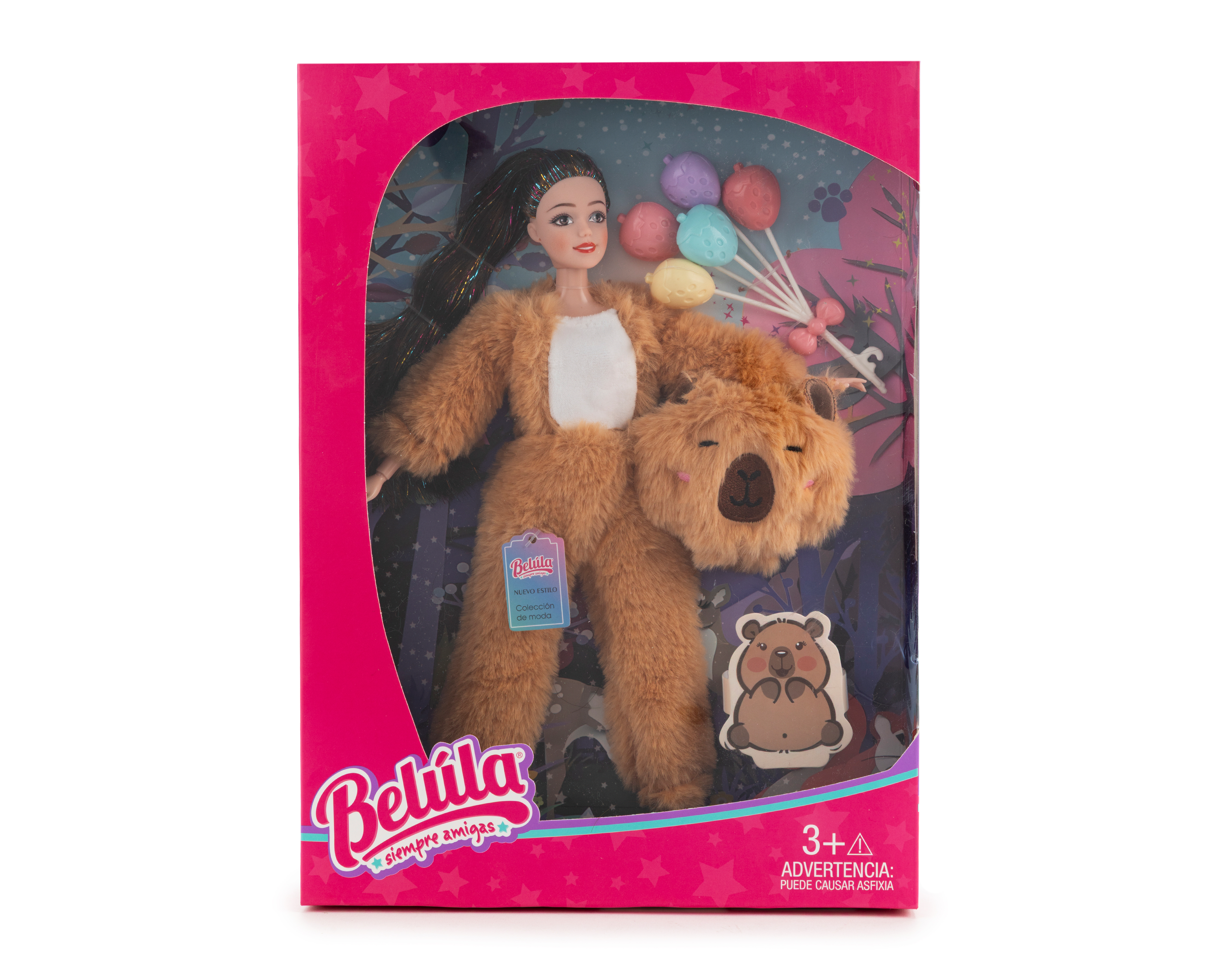 Foto 5 pulgar | Foto 4 | Muñeca Belula con Disfraz de Capibara