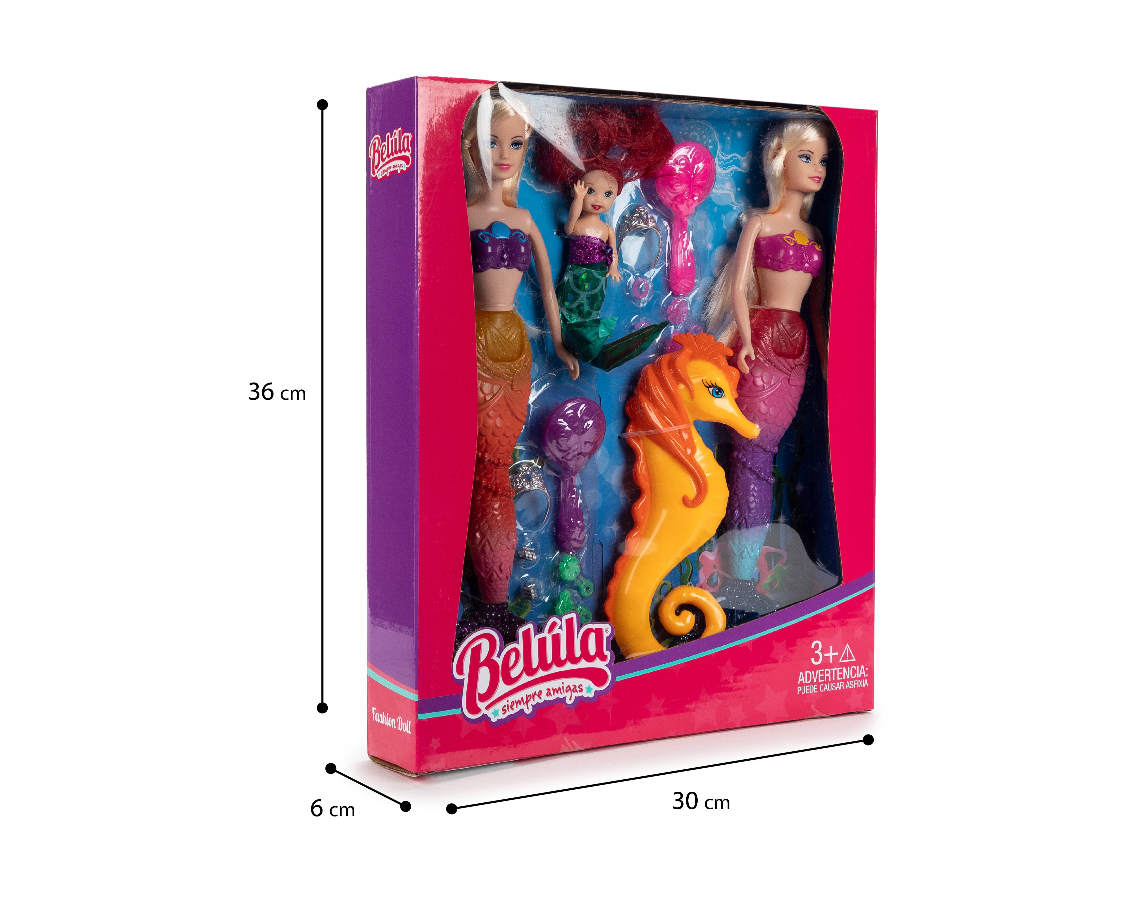 Foto 8 pulgar | Foto 7 | Muñeca Belúla Sirena