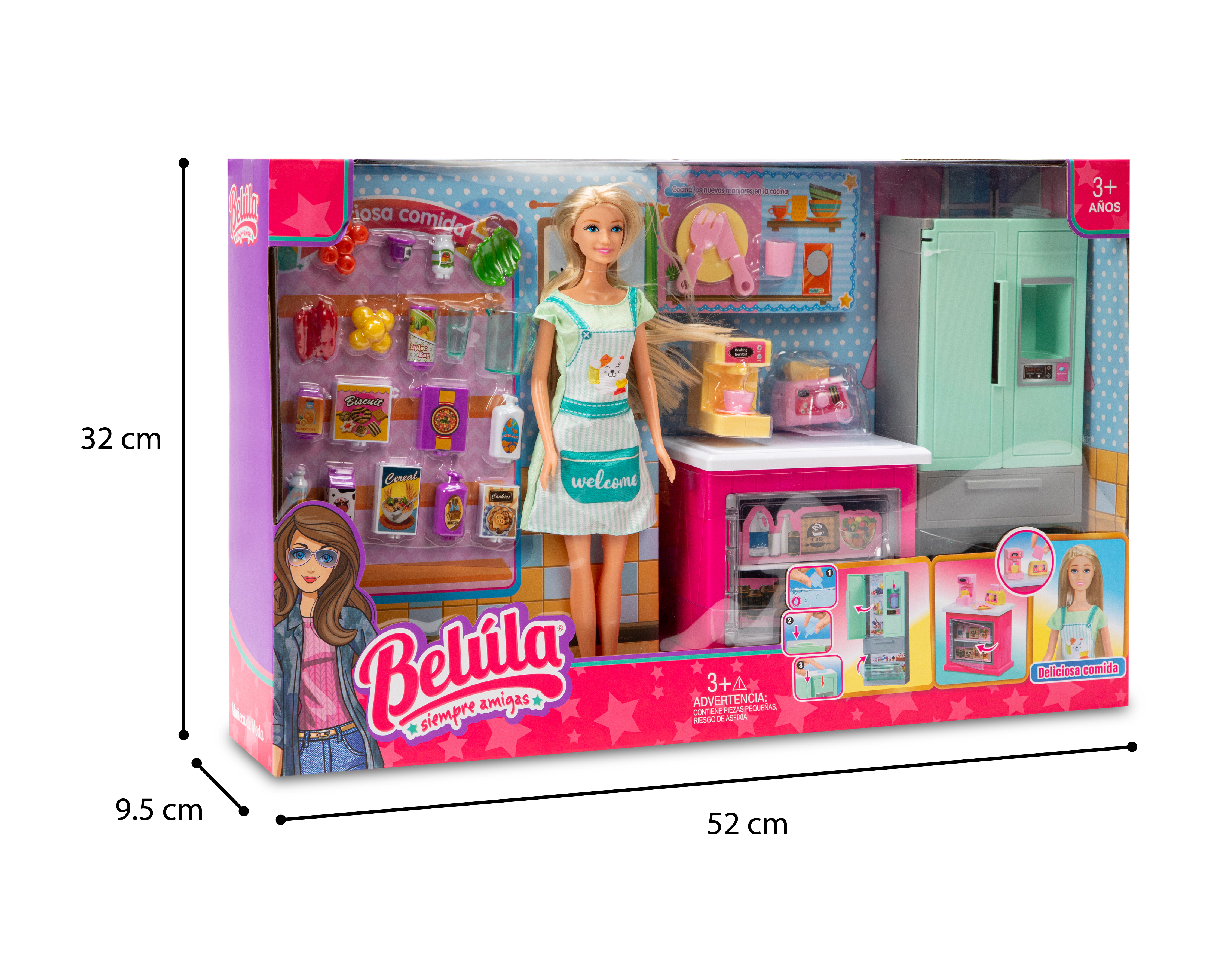 Foto 6 | Foto 6 | Muñeca Belúla con Accesorios