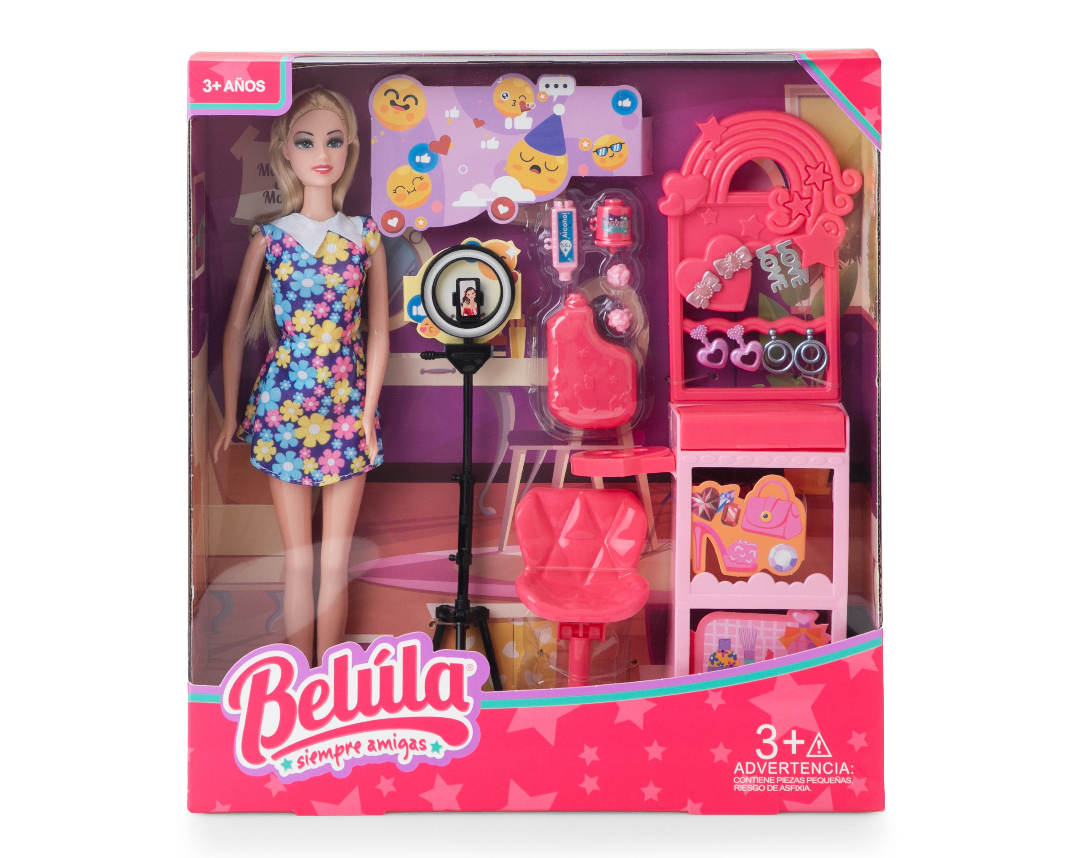 Foto 4 pulgar | Foto 3 | Muñeca Belúla con Accesorios