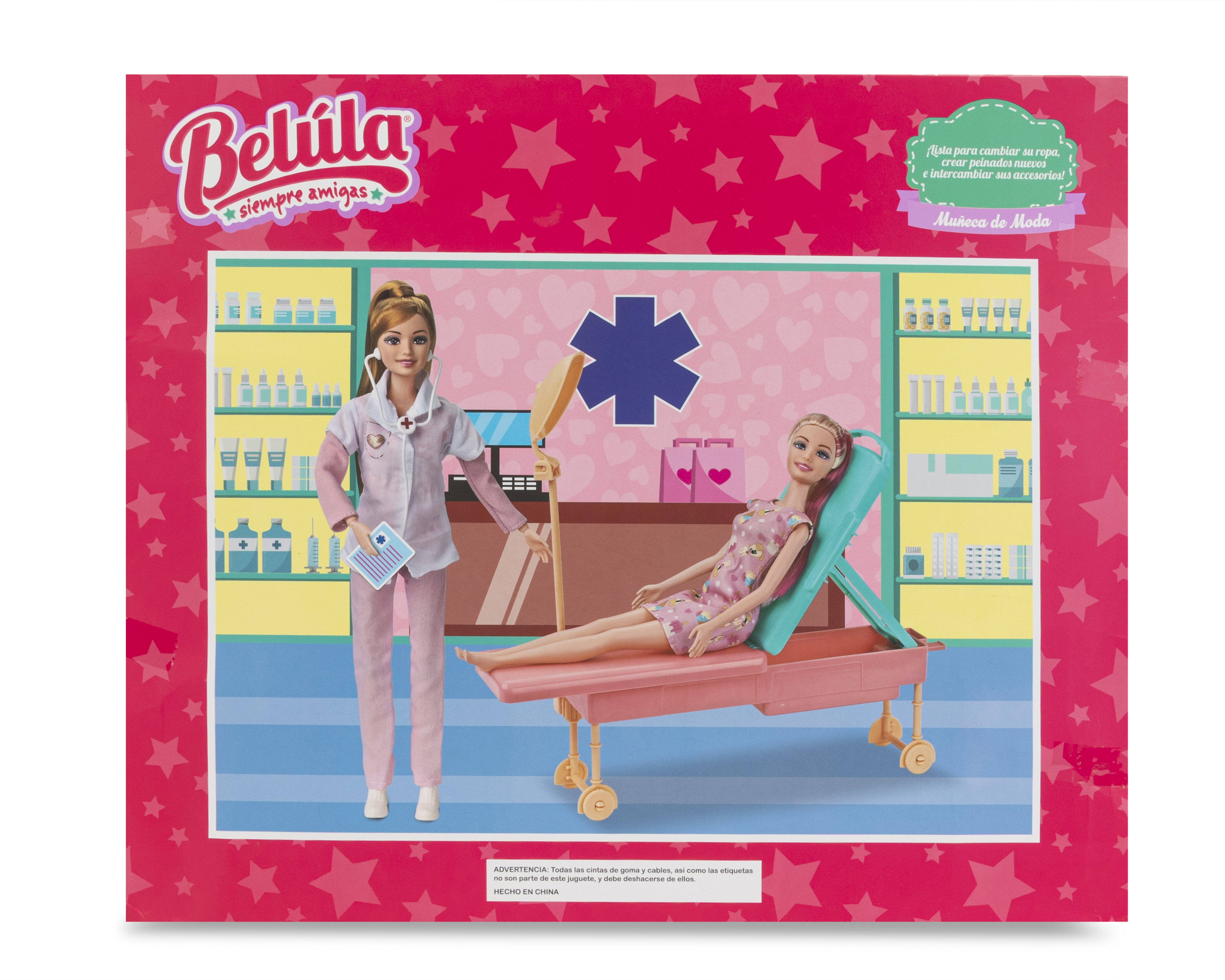 Foto 6 pulgar | Foto 5 | Muñeca Belúla con Accesorios