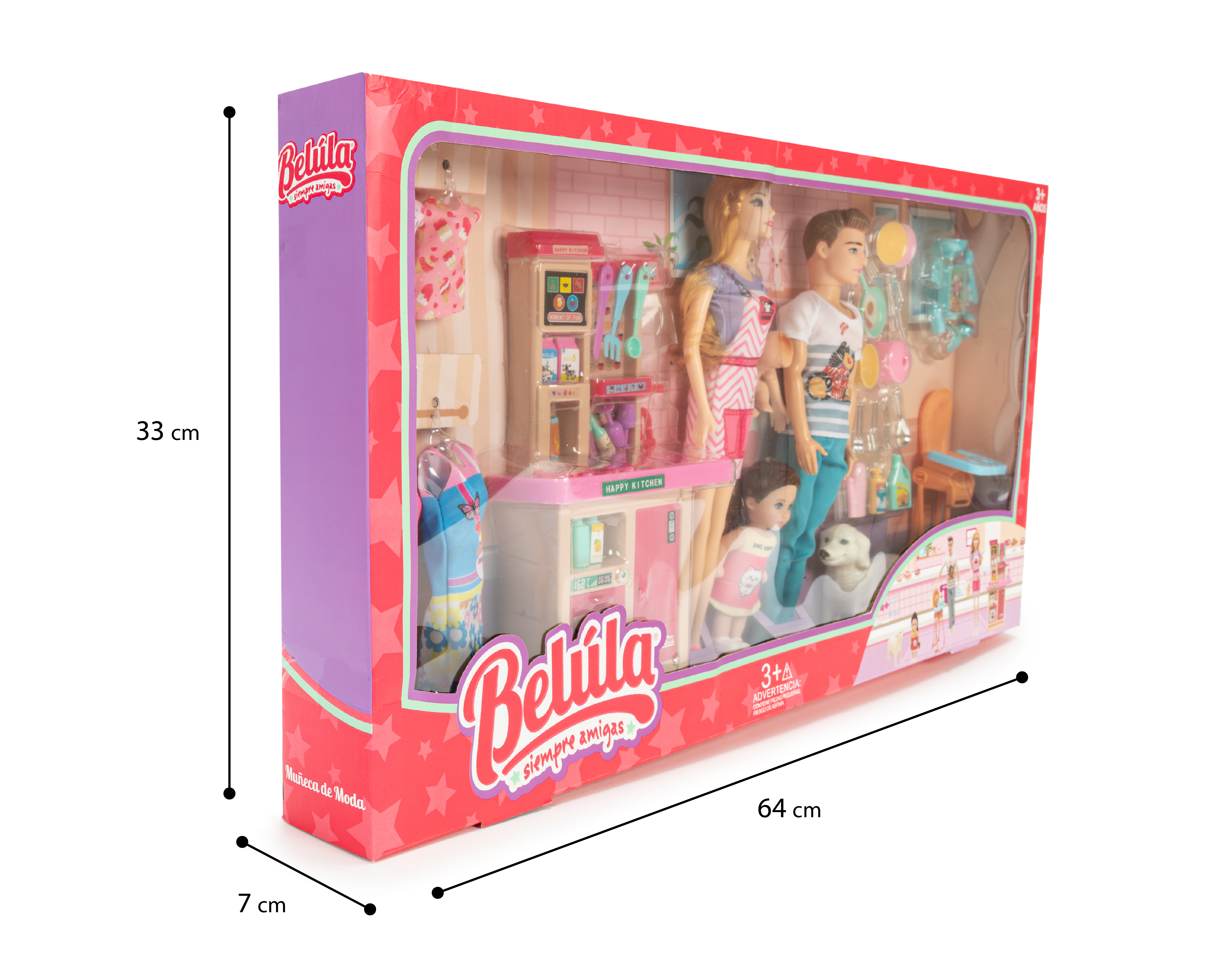 Foto 7 pulgar | Foto 6 | Muñecos Belúla con Accesorios