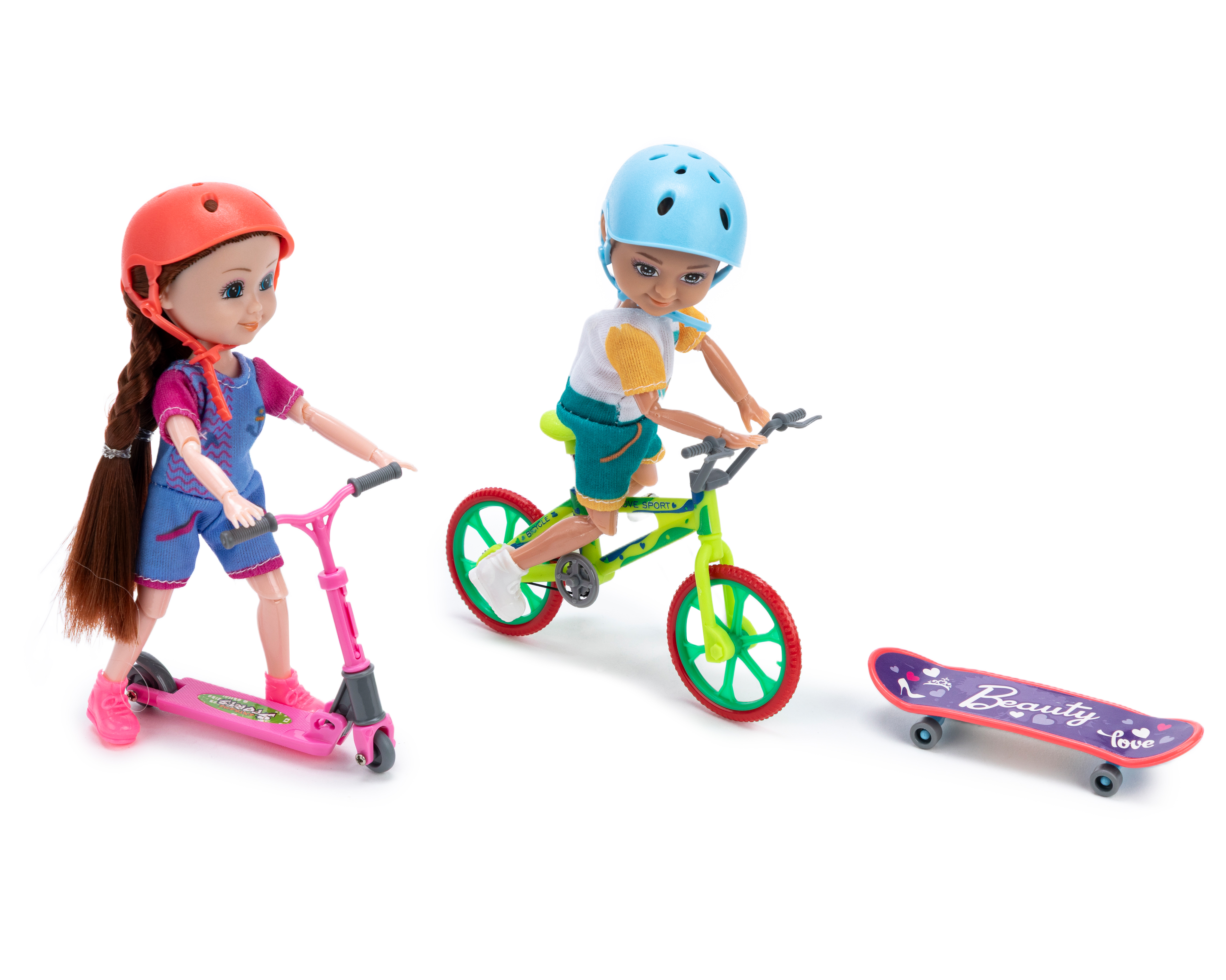 Foto 4 pulgar | Foto 3 | Muñeca Belúla Patinadora 3 Piezas con Accesorios