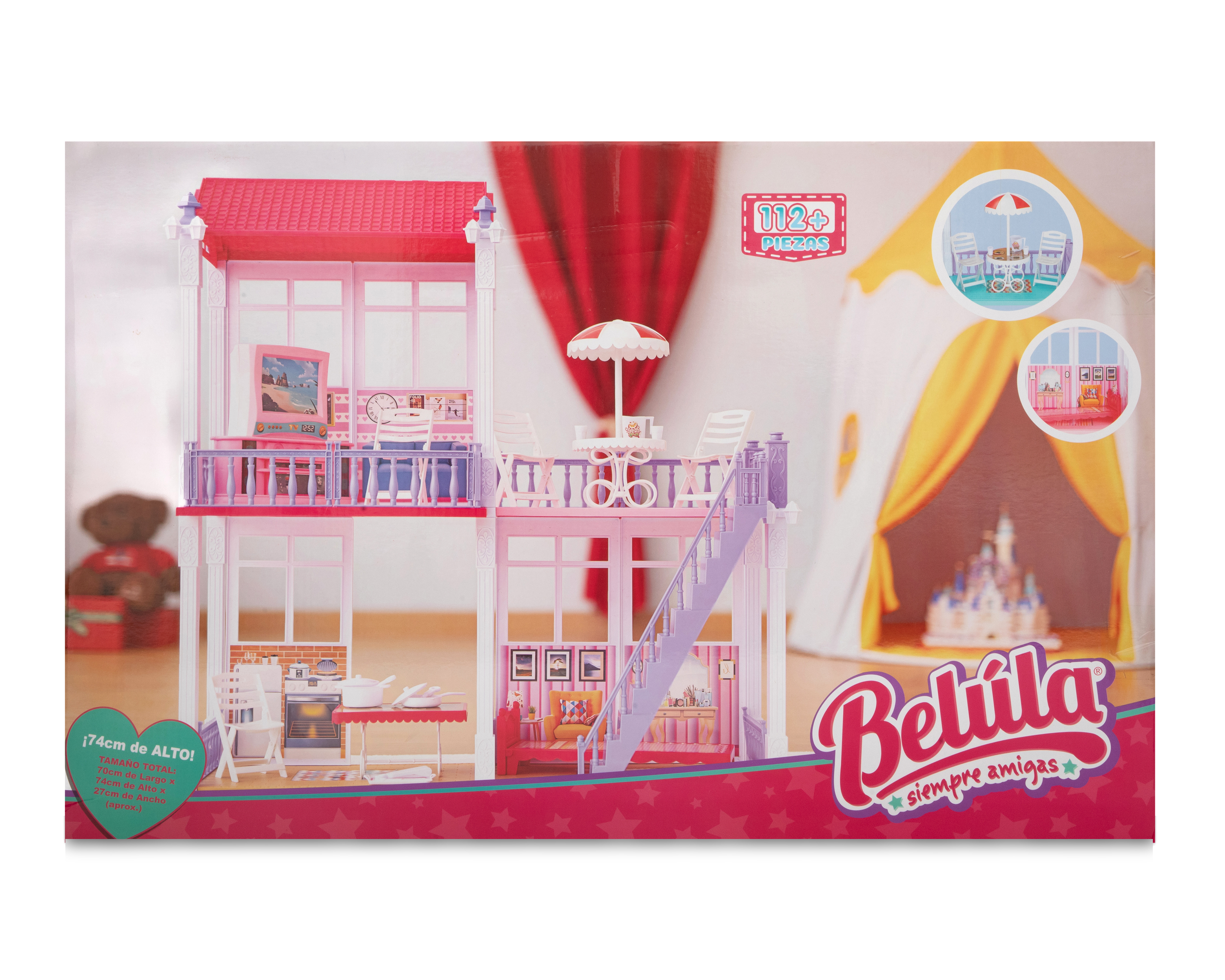 Foto 1 | Foto 1 | Casa de Muñecas Belúla Siempre Amigas Rosa