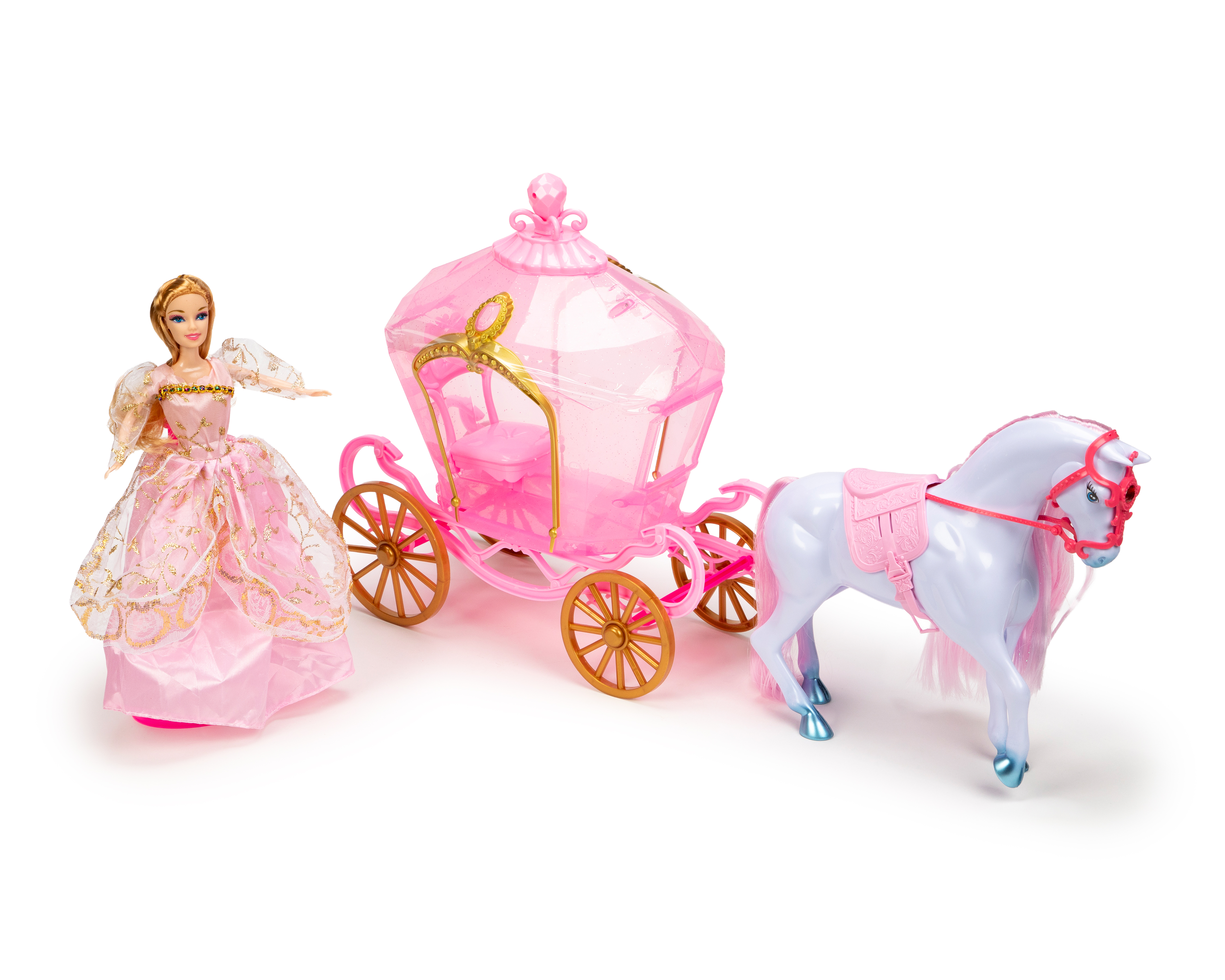 Foto 2 pulgar | Foto 1 | Muñeca Belúla con Carruaje