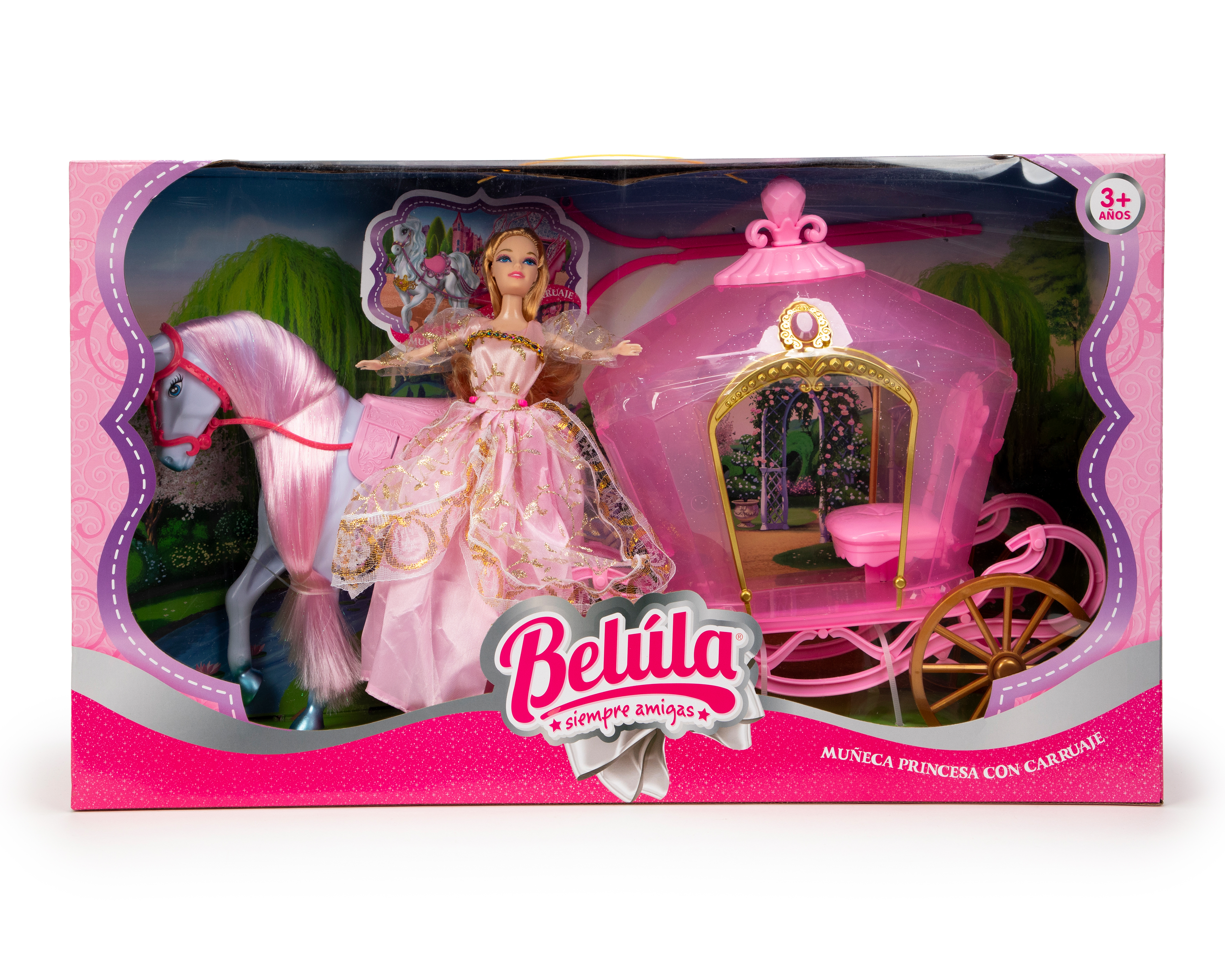 Foto 5 pulgar | Foto 4 | Muñeca Belúla con Carruaje