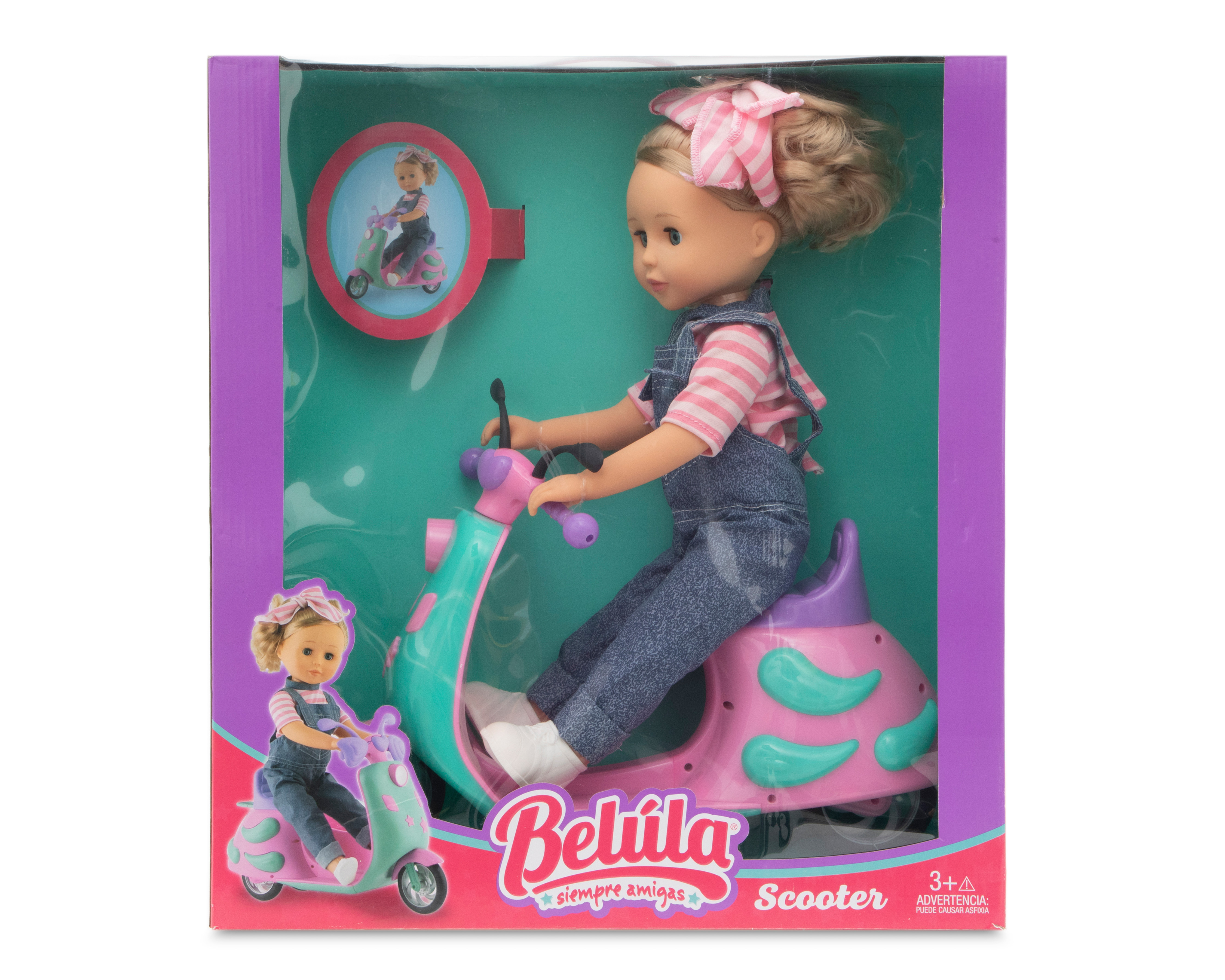 Foto 5 pulgar | Foto 4 | Muñeca Belúla con Scooter