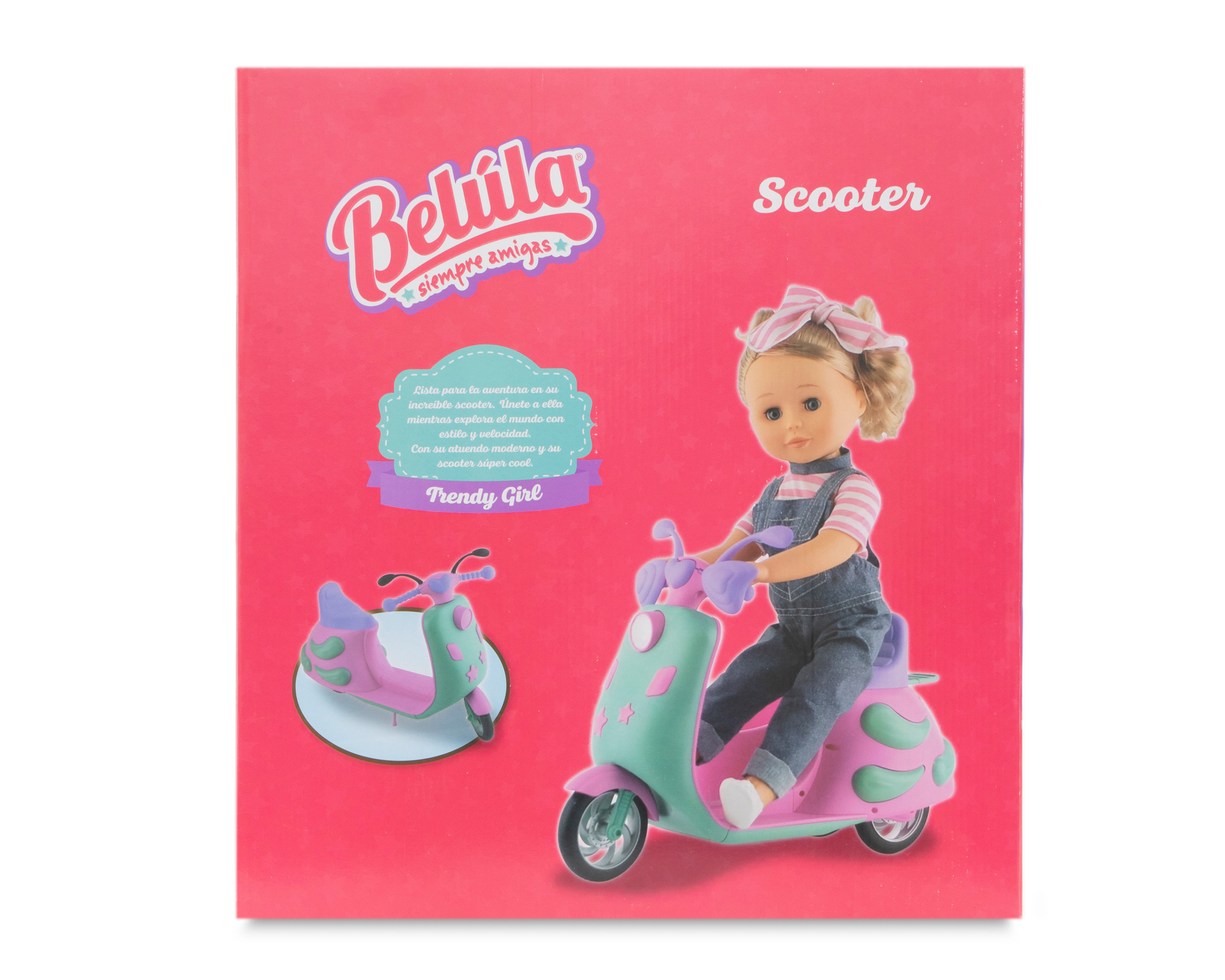 Foto 6 pulgar | Foto 5 | Muñeca Belúla con Scooter