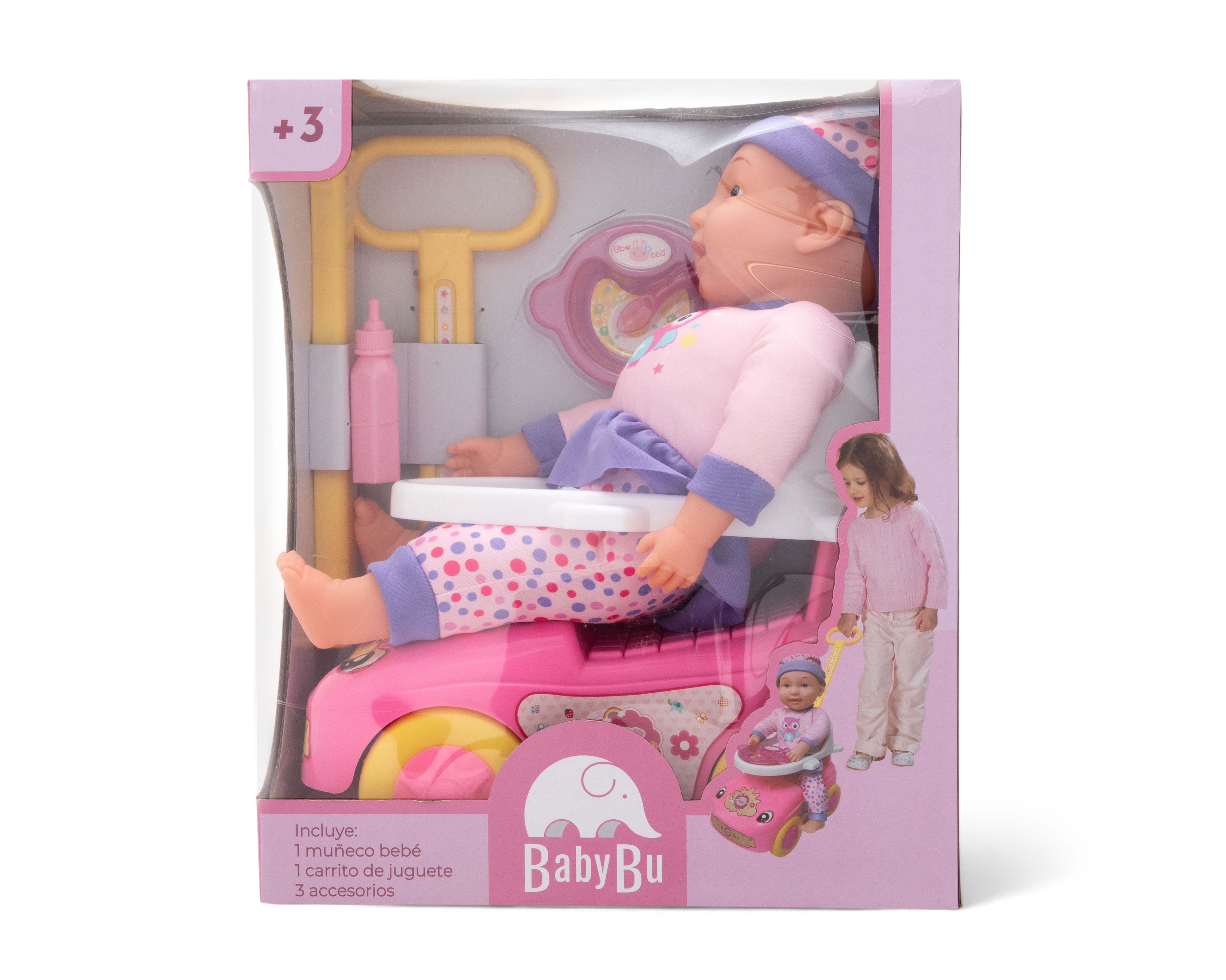 Foto 6 | Foto 6 | Muñeca Baby Bu con Accesorios