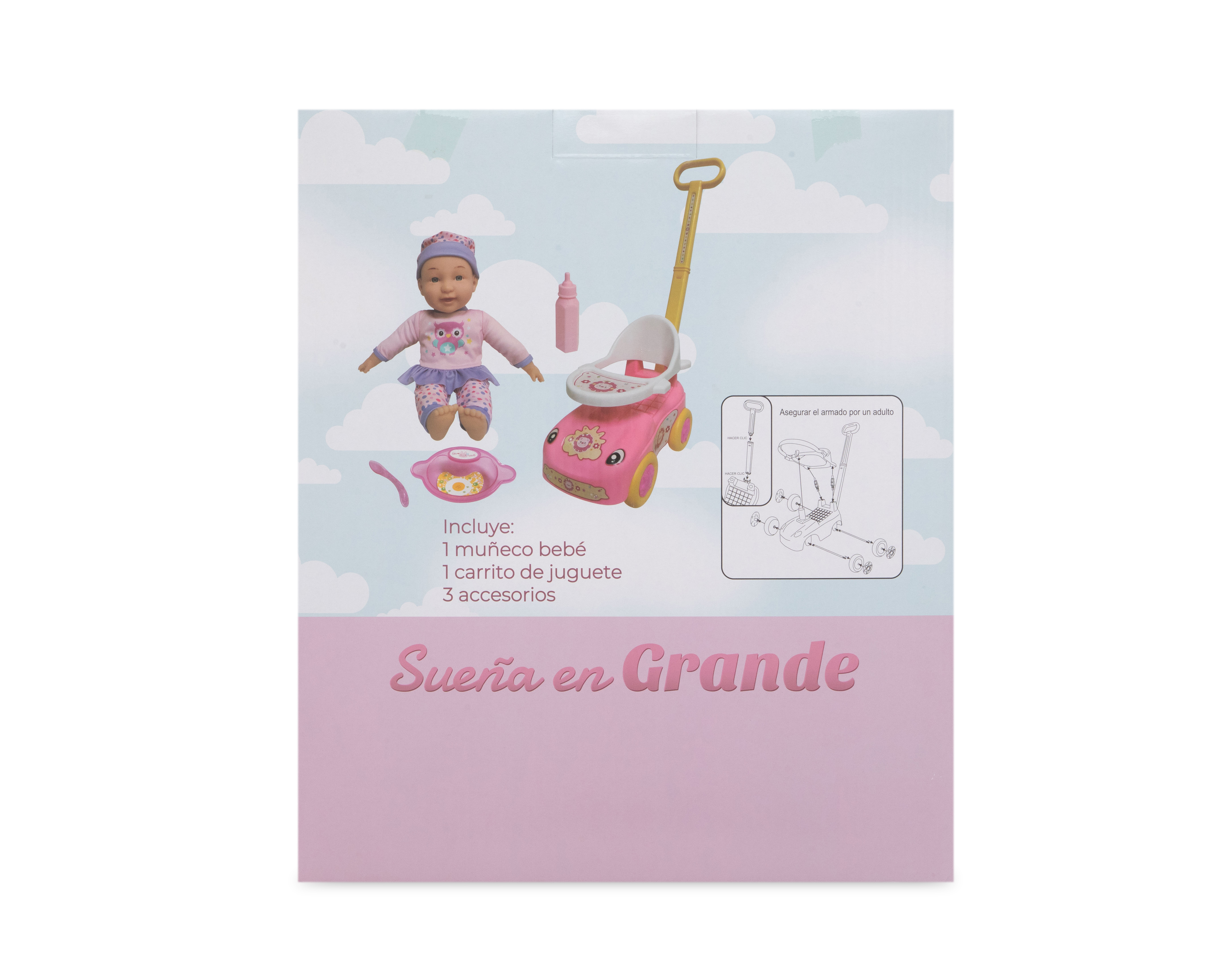 Foto 7 | Foto 7 | Muñeca Baby Bu con Accesorios