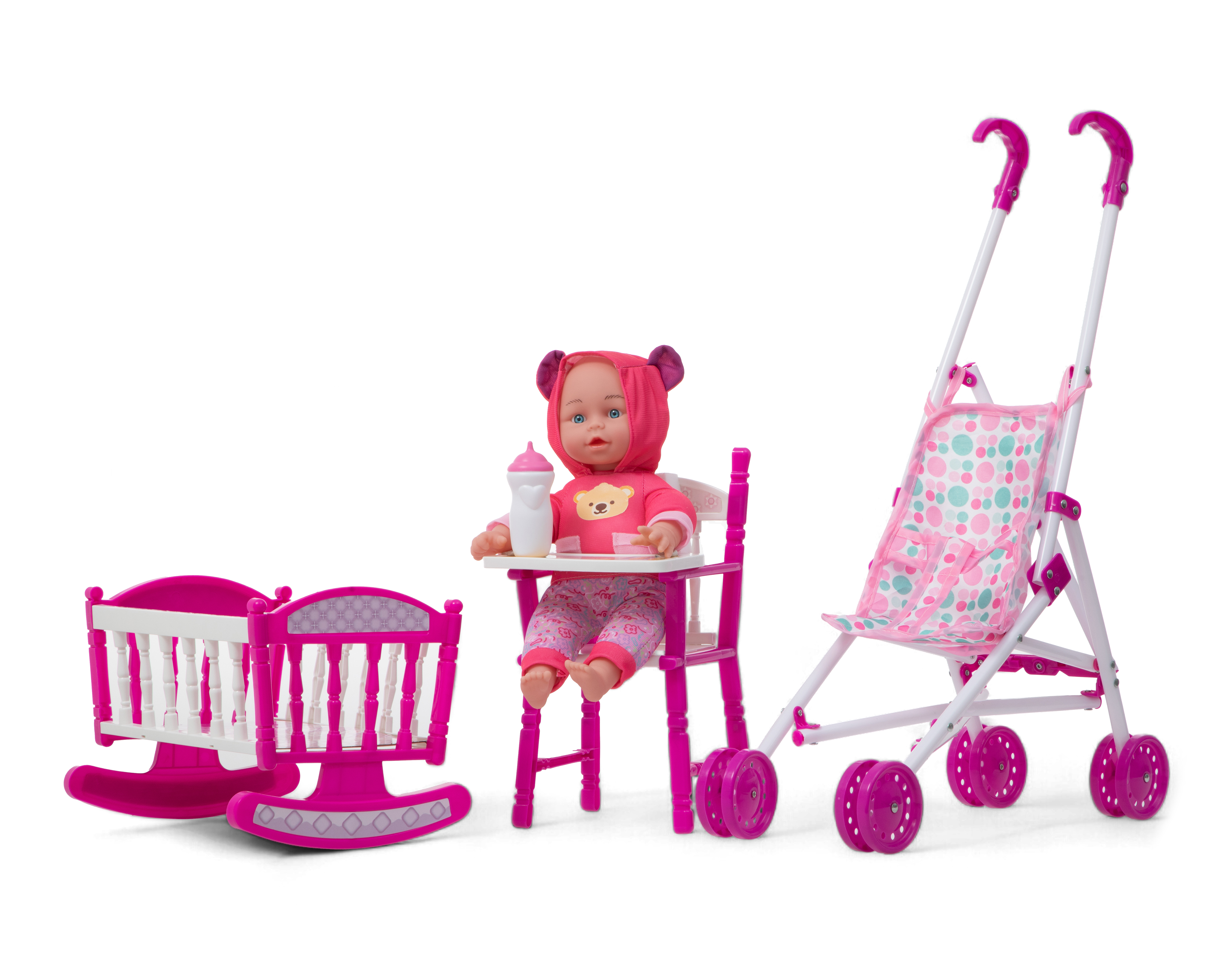 Muñeca Baby Bu 5 en 1