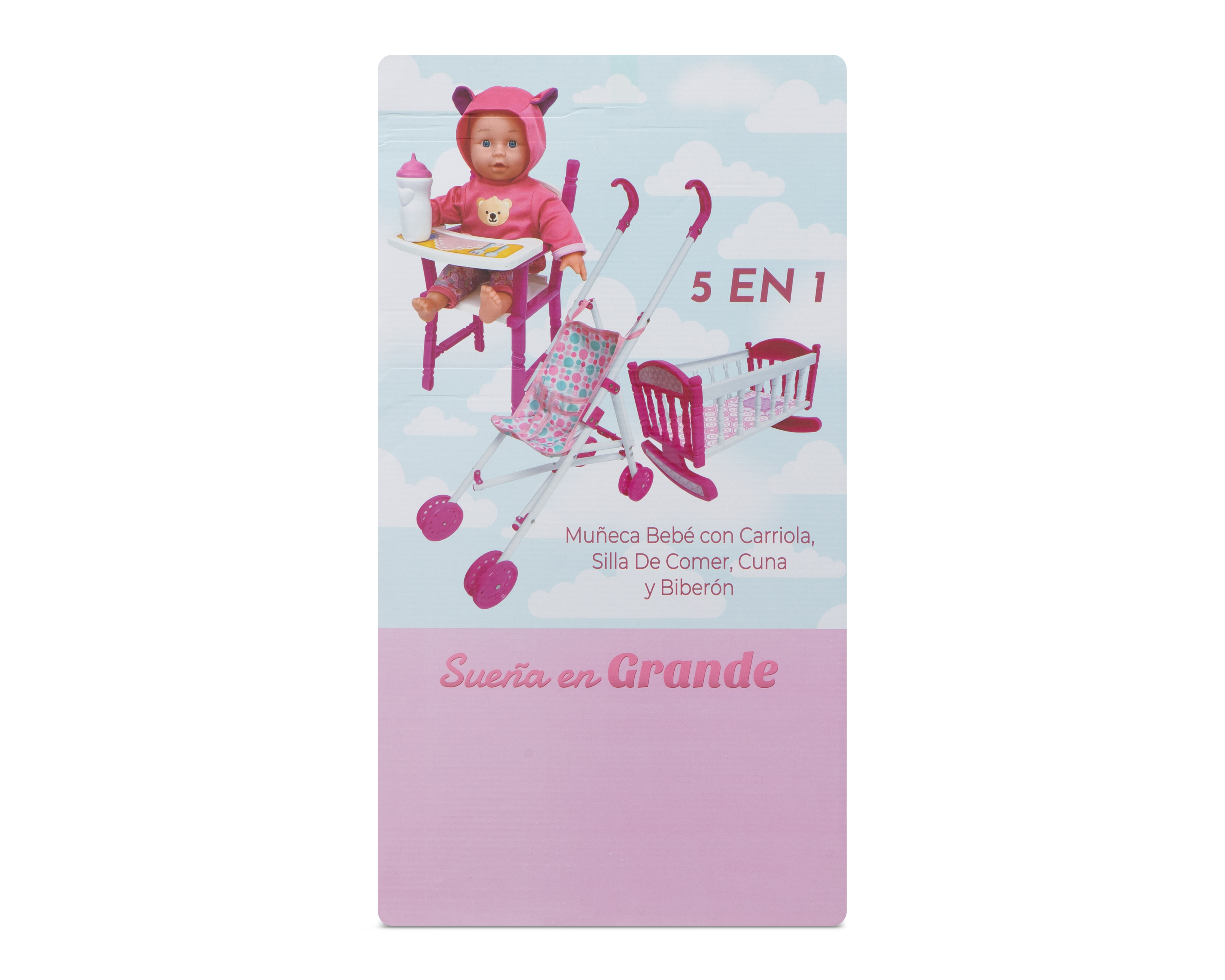 Foto 6 pulgar | Foto 5 | Muñeca Baby Bu 5 en 1