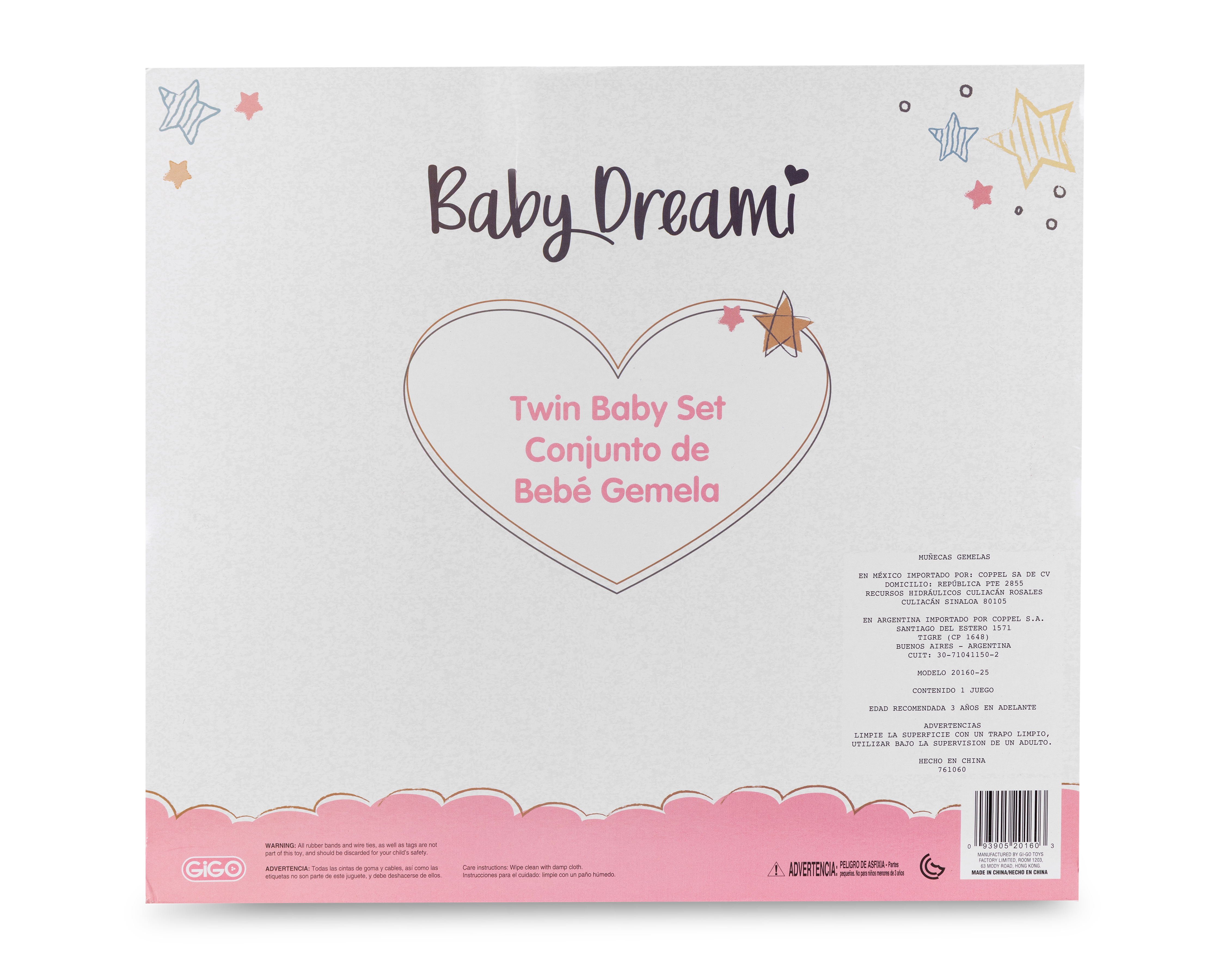 Foto 5 | Foto 5 | Set de Muñecas Baby Dreami 2 Piezas