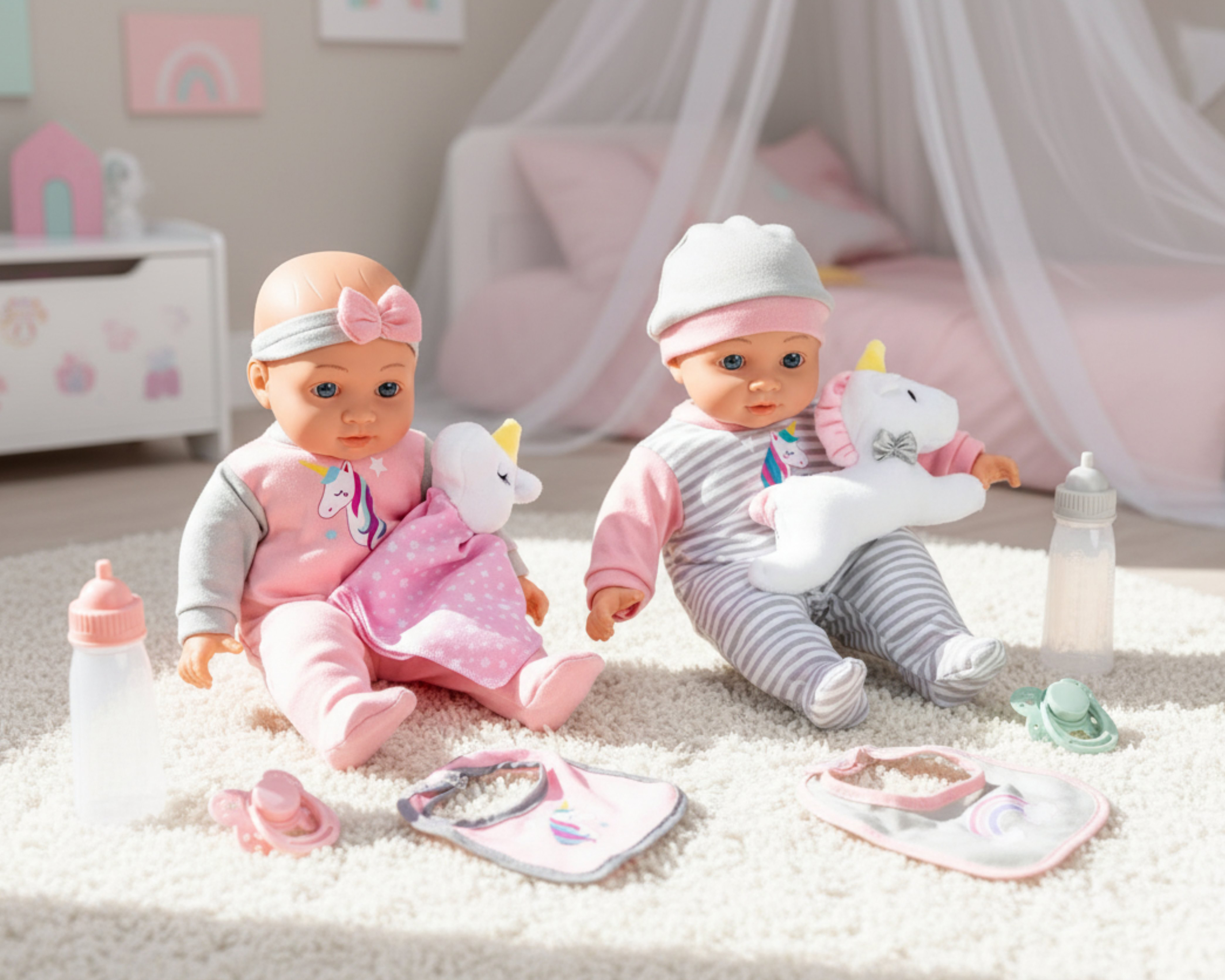 Foto 7 | Foto 7 | Set de Muñecas Baby Dreami 2 Piezas