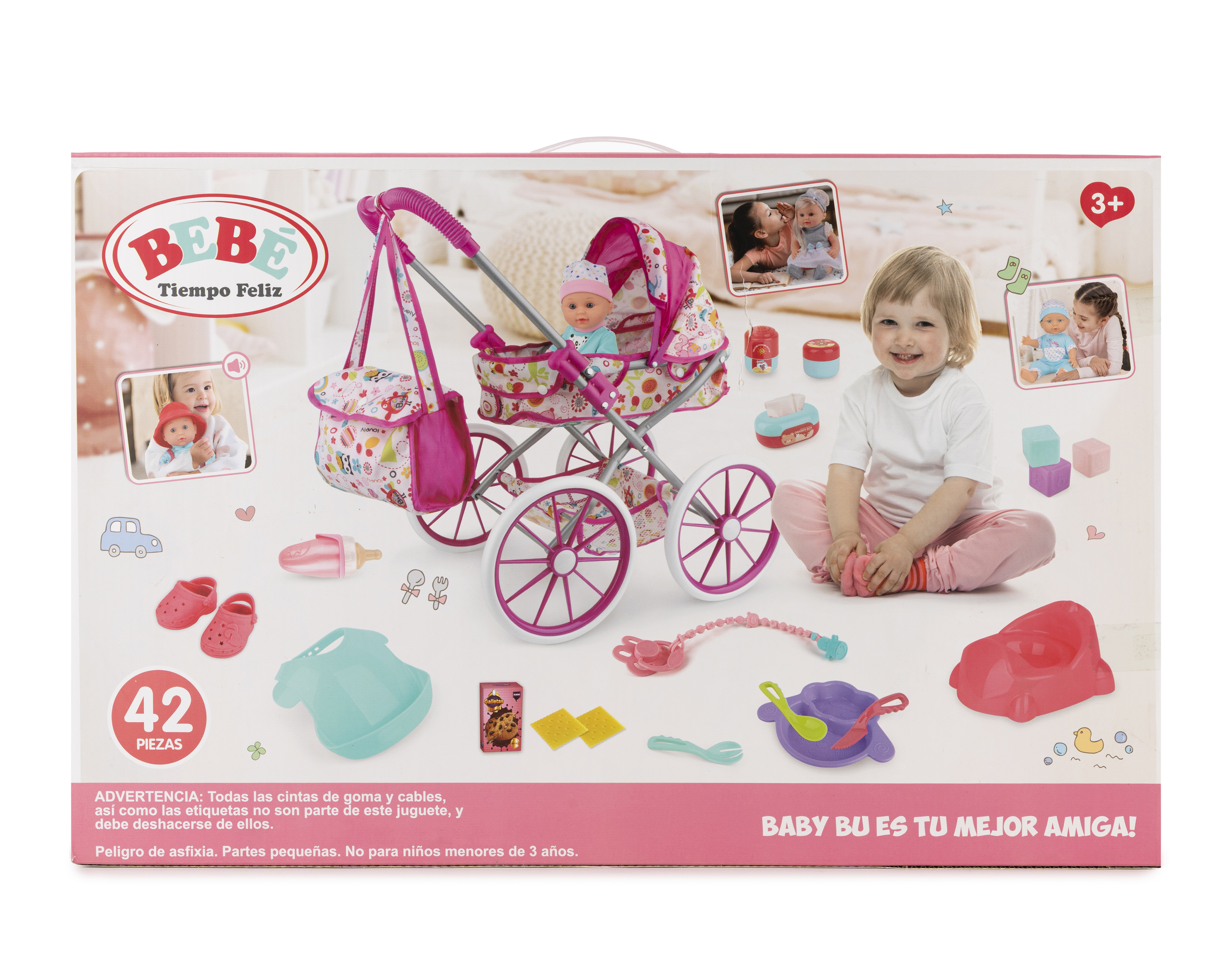 Foto 3 pulgar | Foto 2 | Muñeca Baby Bu con Accesorios