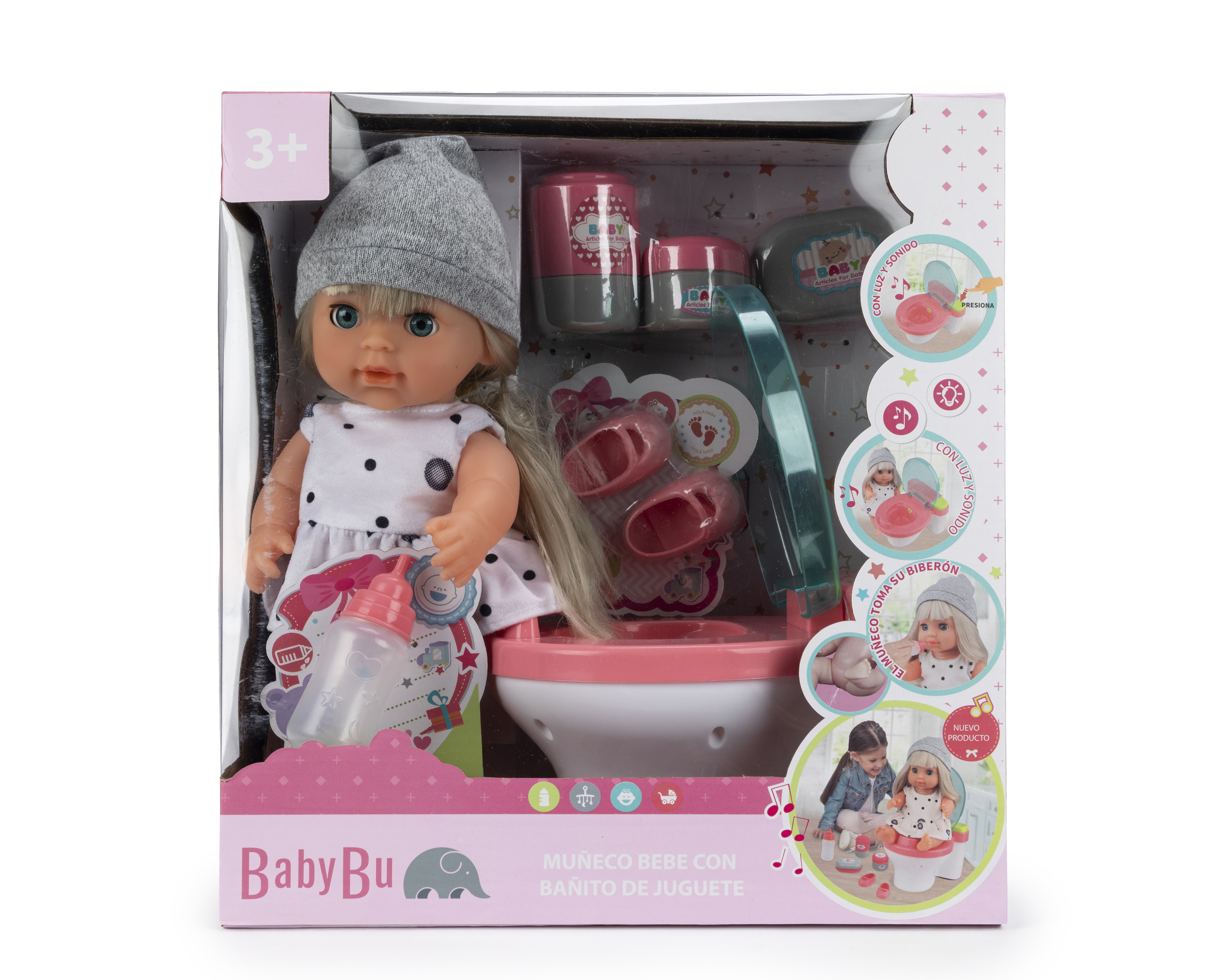 Foto 5 pulgar | Foto 4 | Muñeca Baby Bu con Accesorios