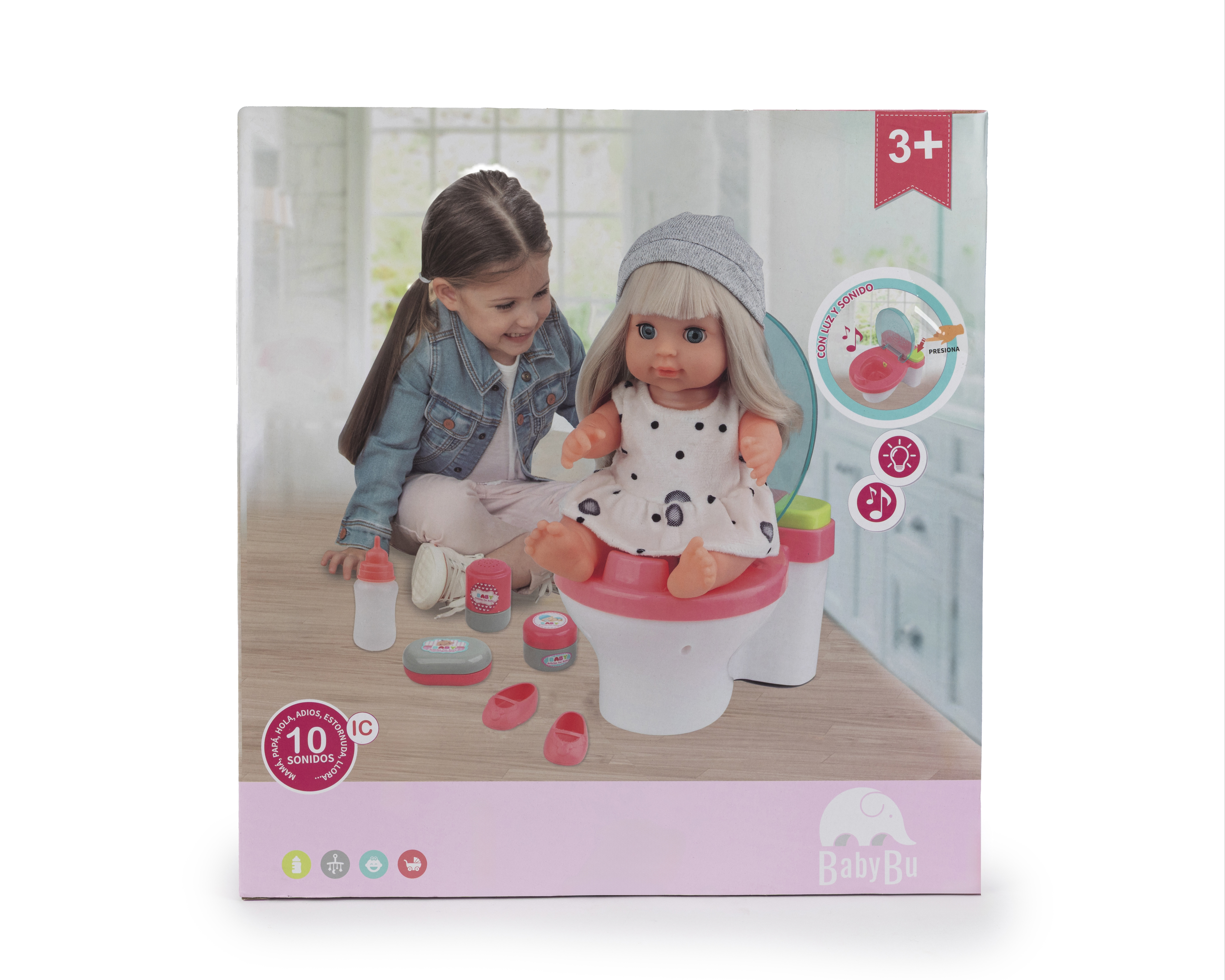 Foto 5 | Foto 5 | Muñeca Baby Bu con Accesorios