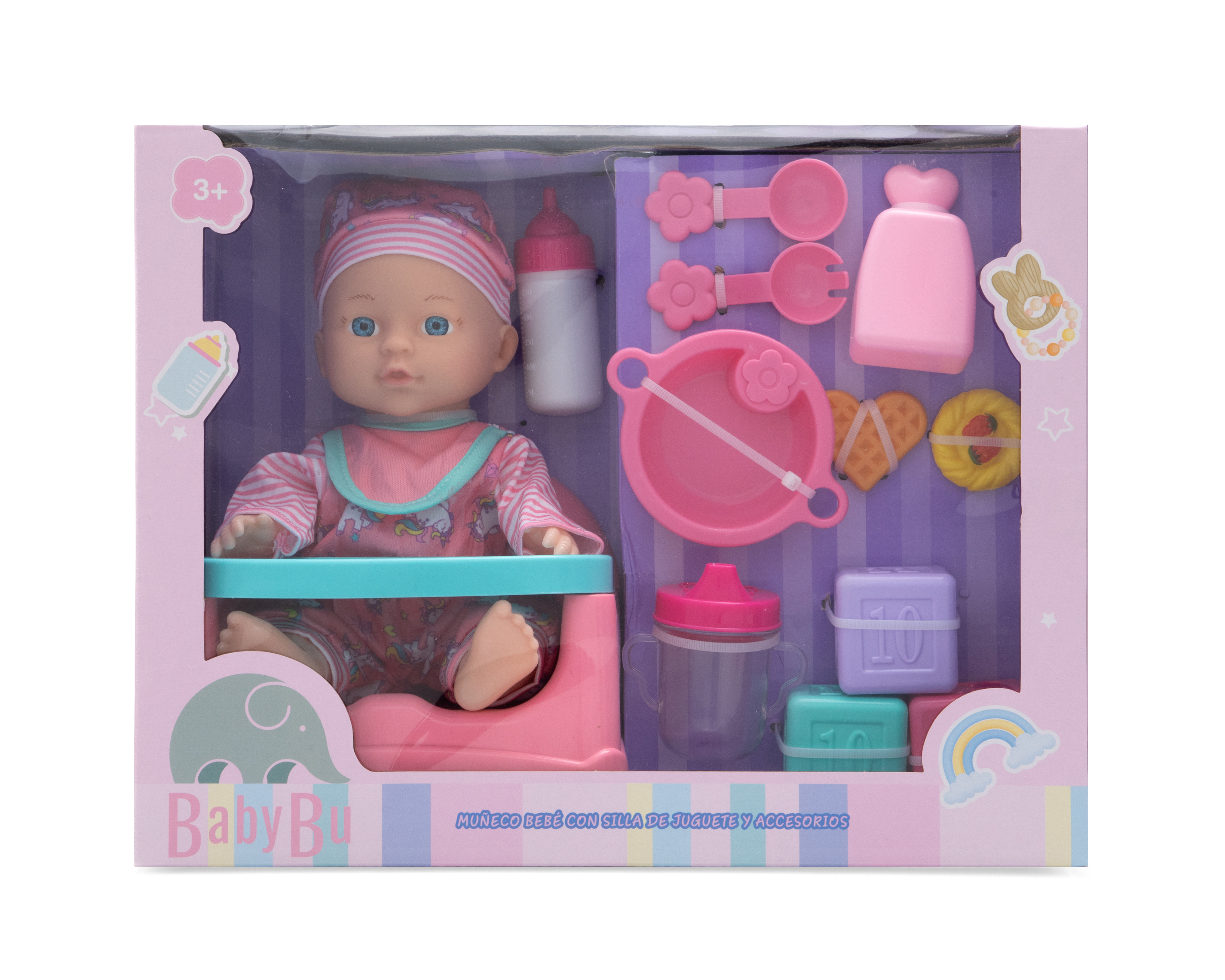 Foto 4 | Foto 4 | Muñeca Baby Bu con Accesorios