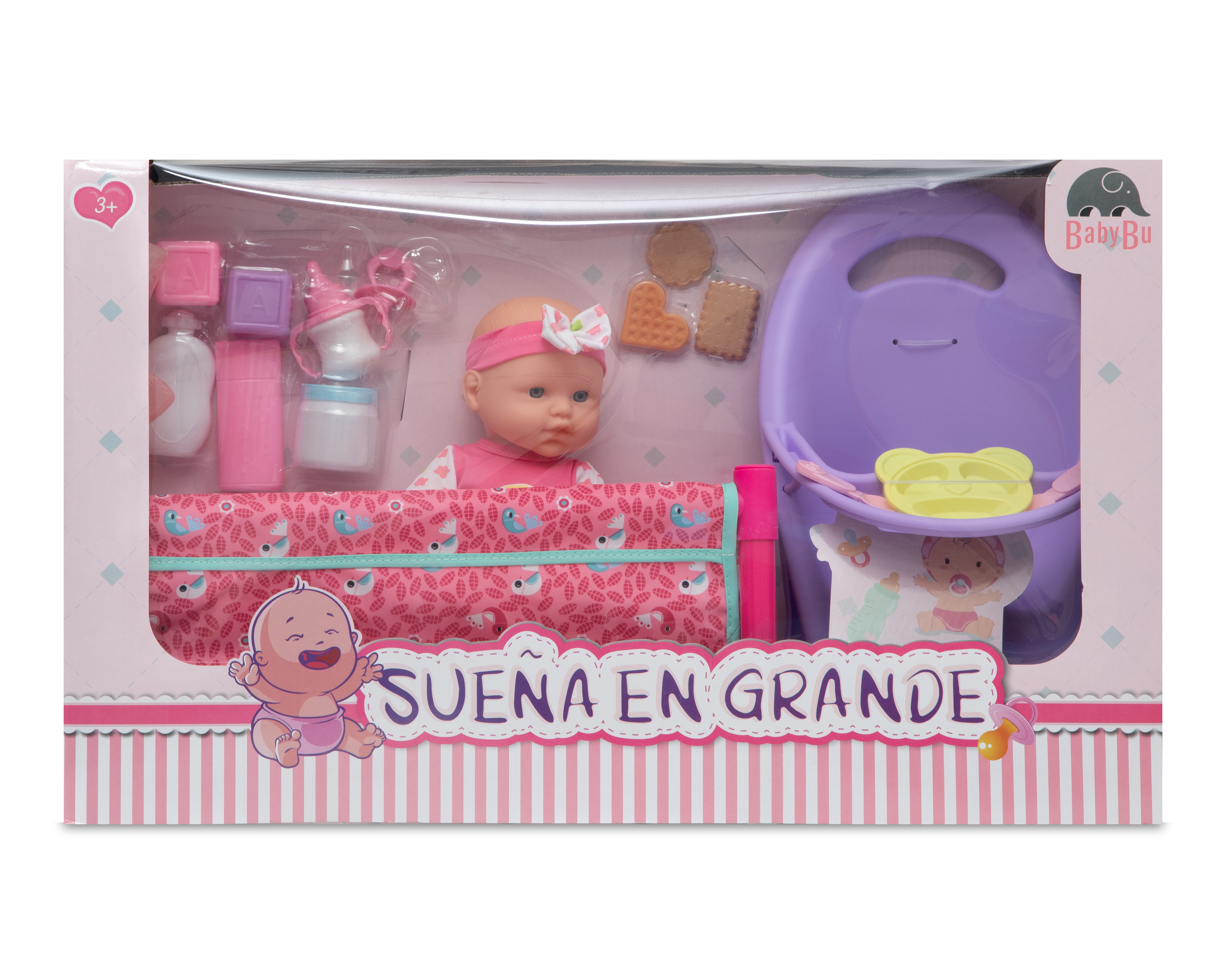 Foto 4 | Foto 4 | Muñeca Baby Bu Sueña en Grande con Acceorios