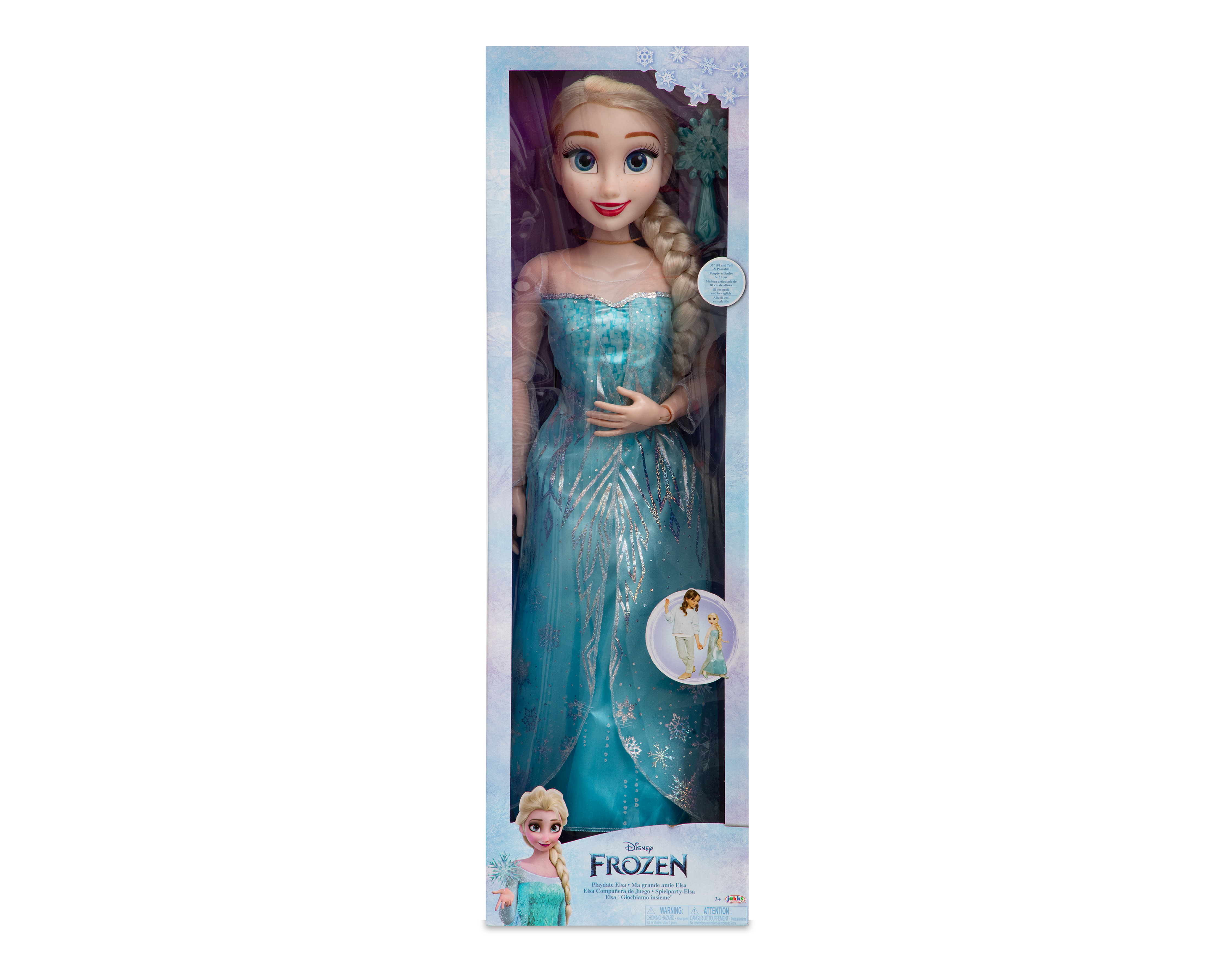 Foto 4 pulgar | Foto 3 | Muñeca Disney Princesas Elsa Frozen
