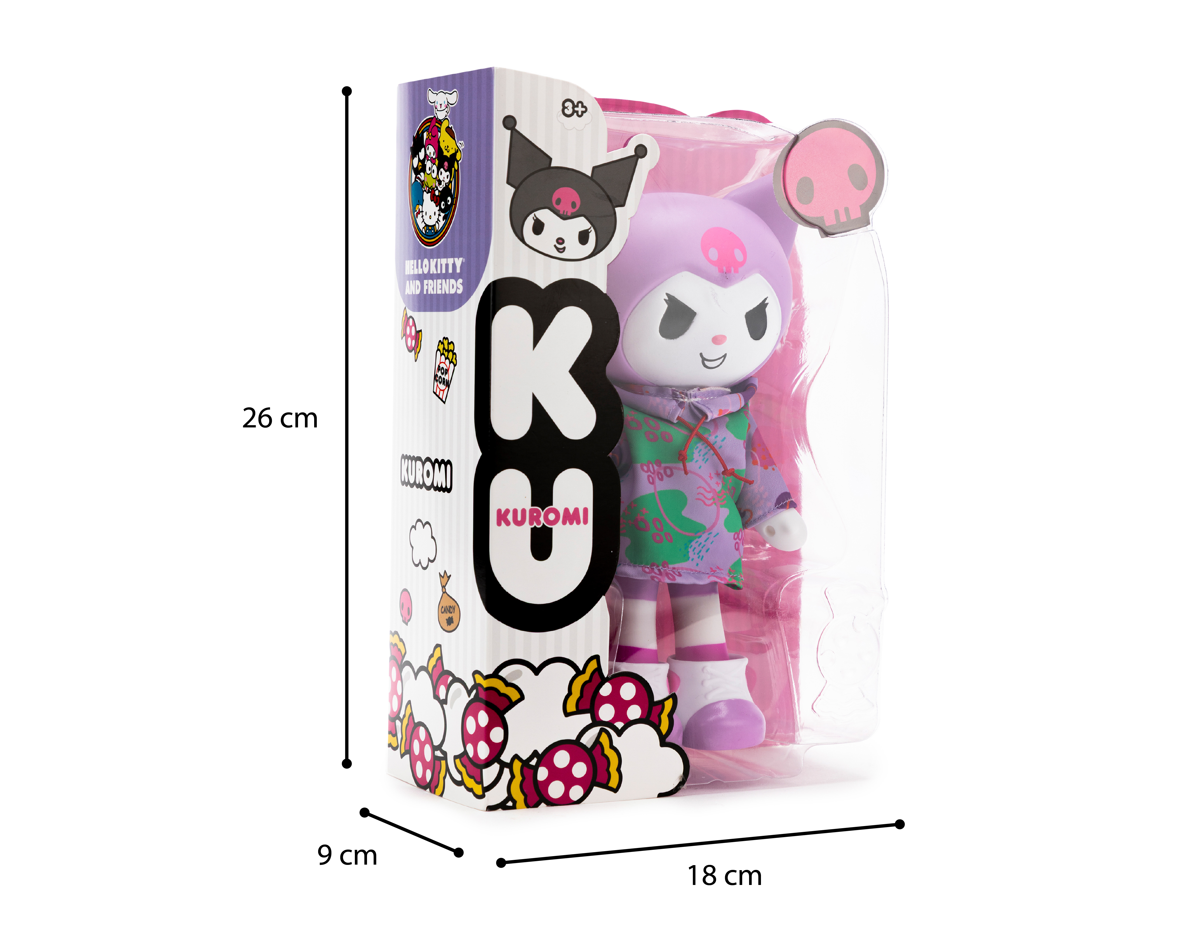 Foto 4 pulgar | Foto 3 | Muñeca Kuromi Ruz