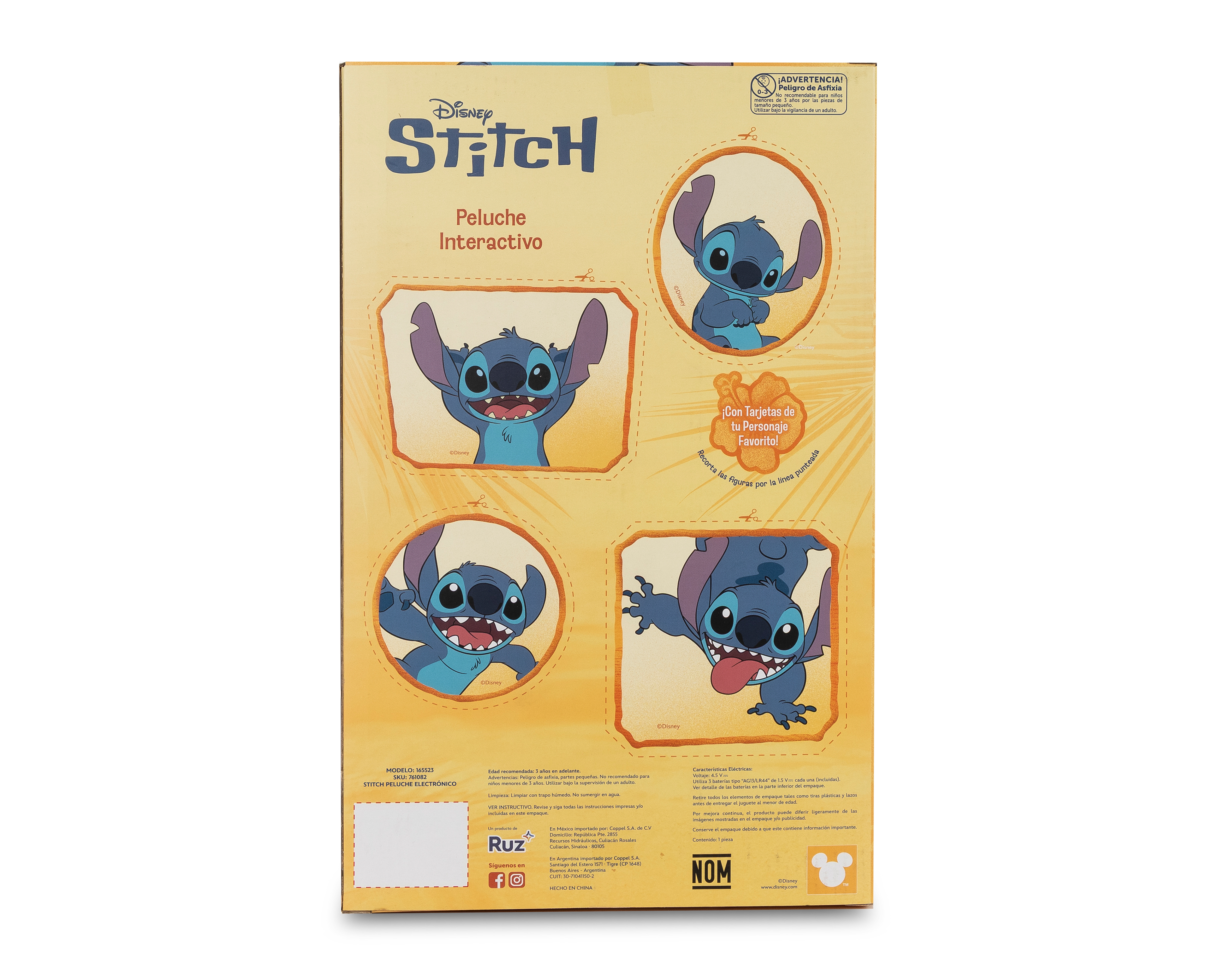 Foto 6 | Foto 6 | Peluche Stitch Lilo & Stitch con Sonidos