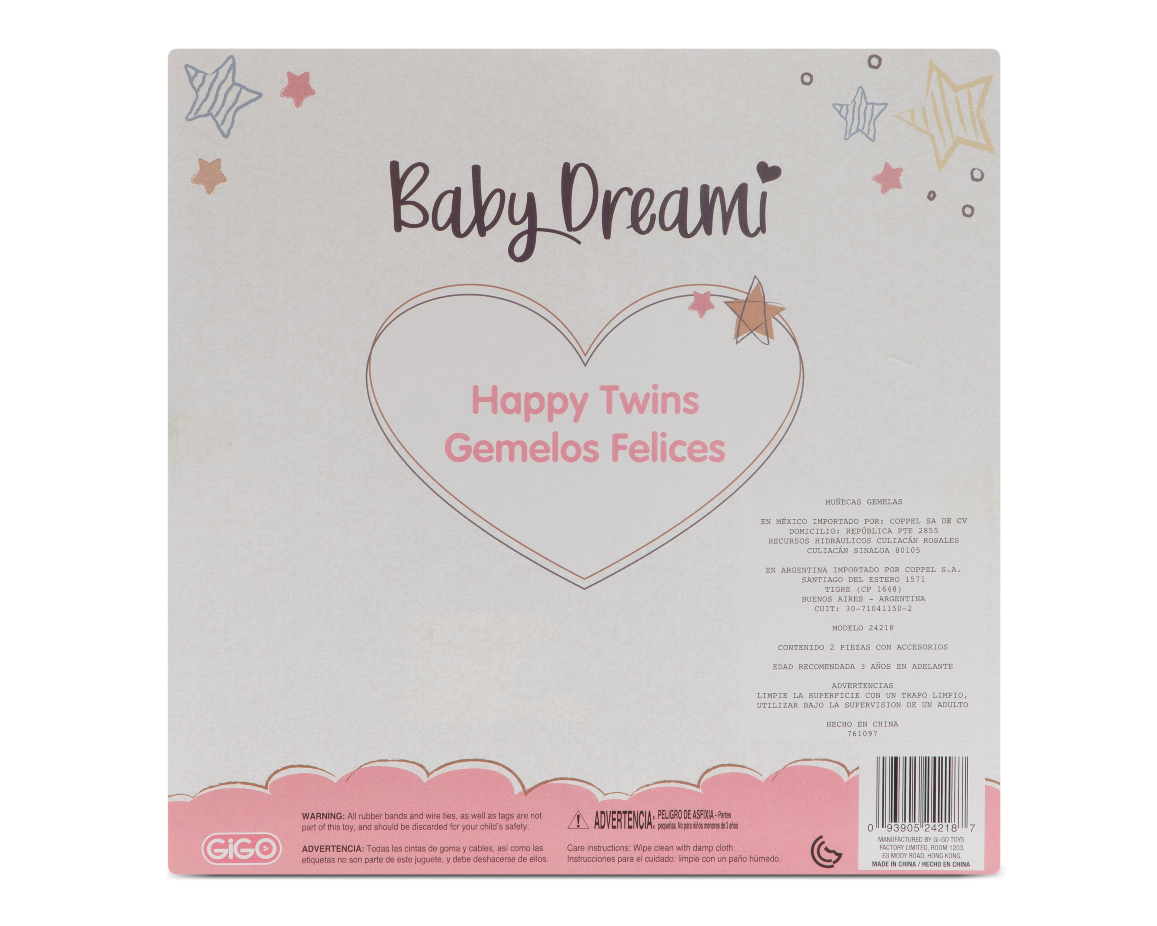 Foto 7 pulgar | Foto 6 | Muñeca Baby Dreami Gemelos Felices 2 Piezas