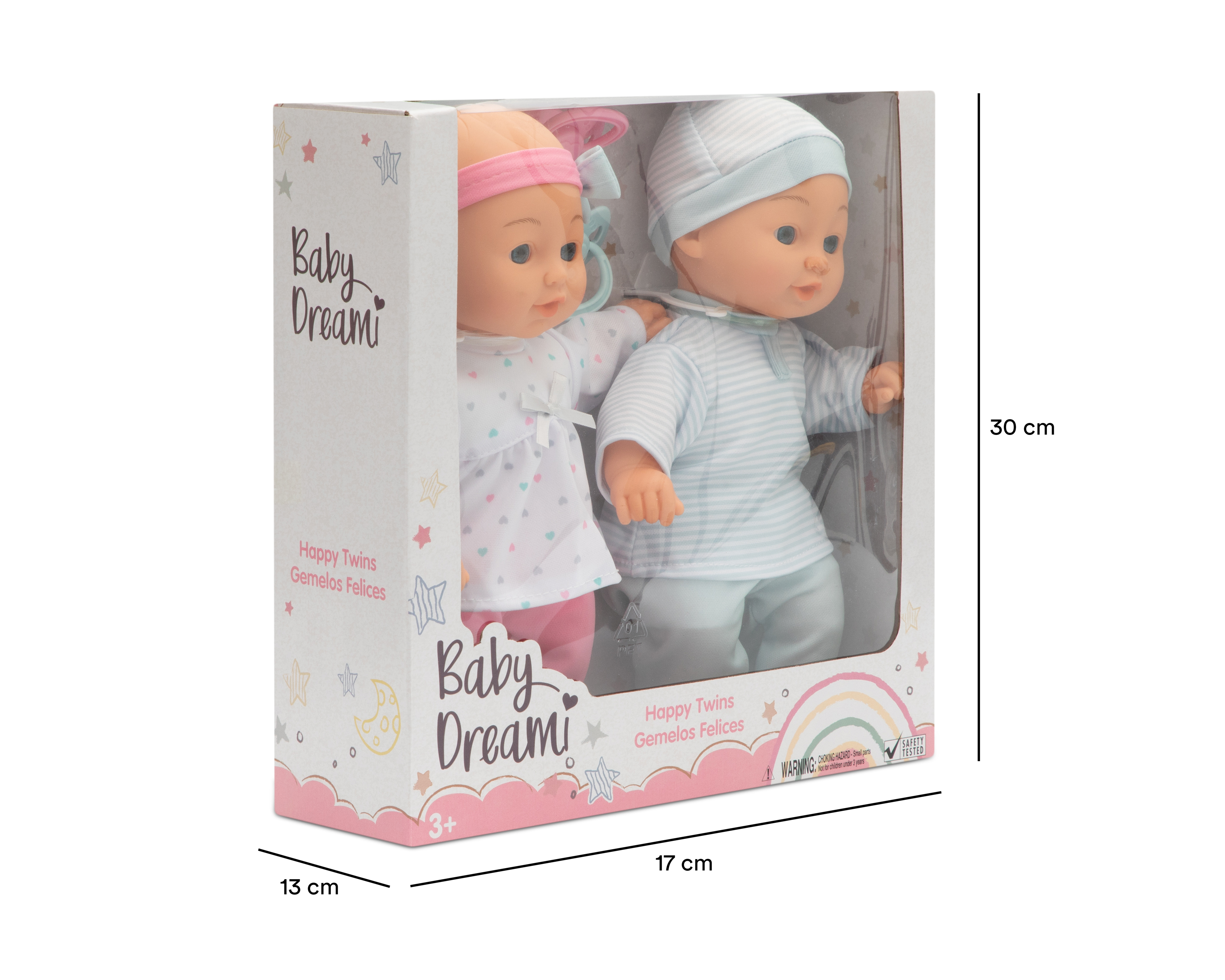 Foto 8 pulgar | Foto 7 | Muñeca Baby Dreami Gemelos Felices 2 Piezas