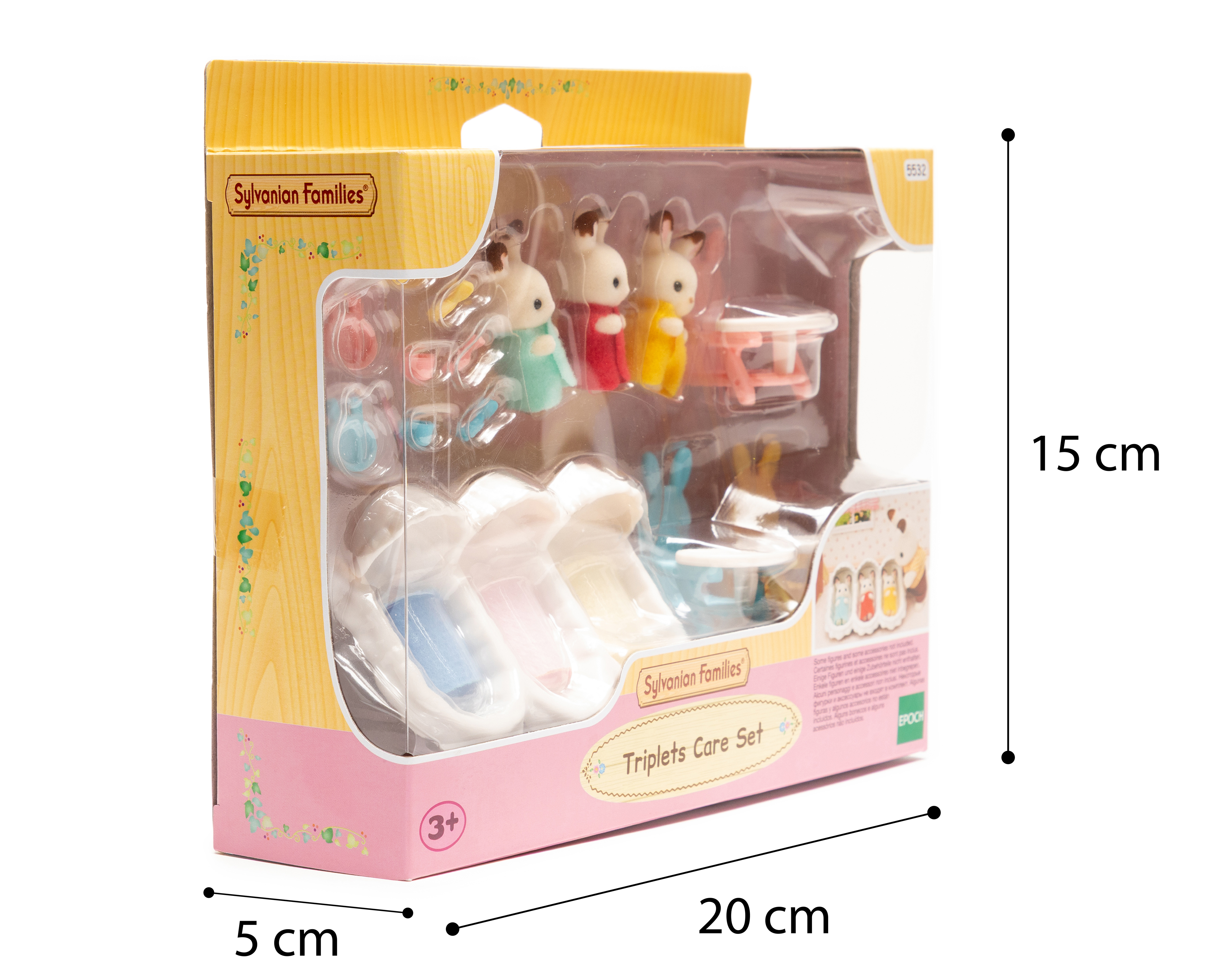 Foto 4 pulgar | Foto 3 | Set de Cuidado para Trillizos Sylvanian Families con Accesorios