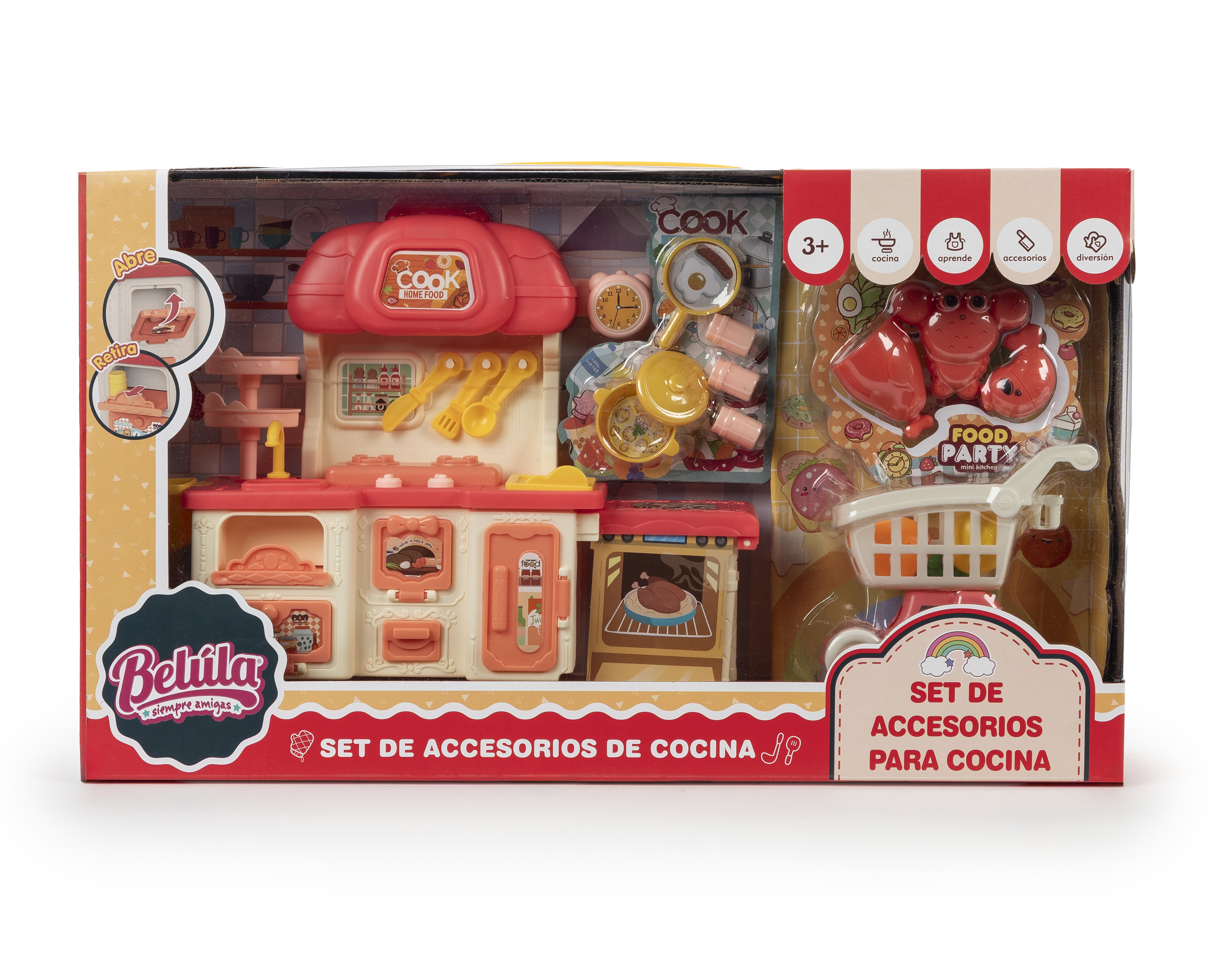 Foto 5 pulgar | Foto 4 | Juego de Cocina Belúla 17 Piezas