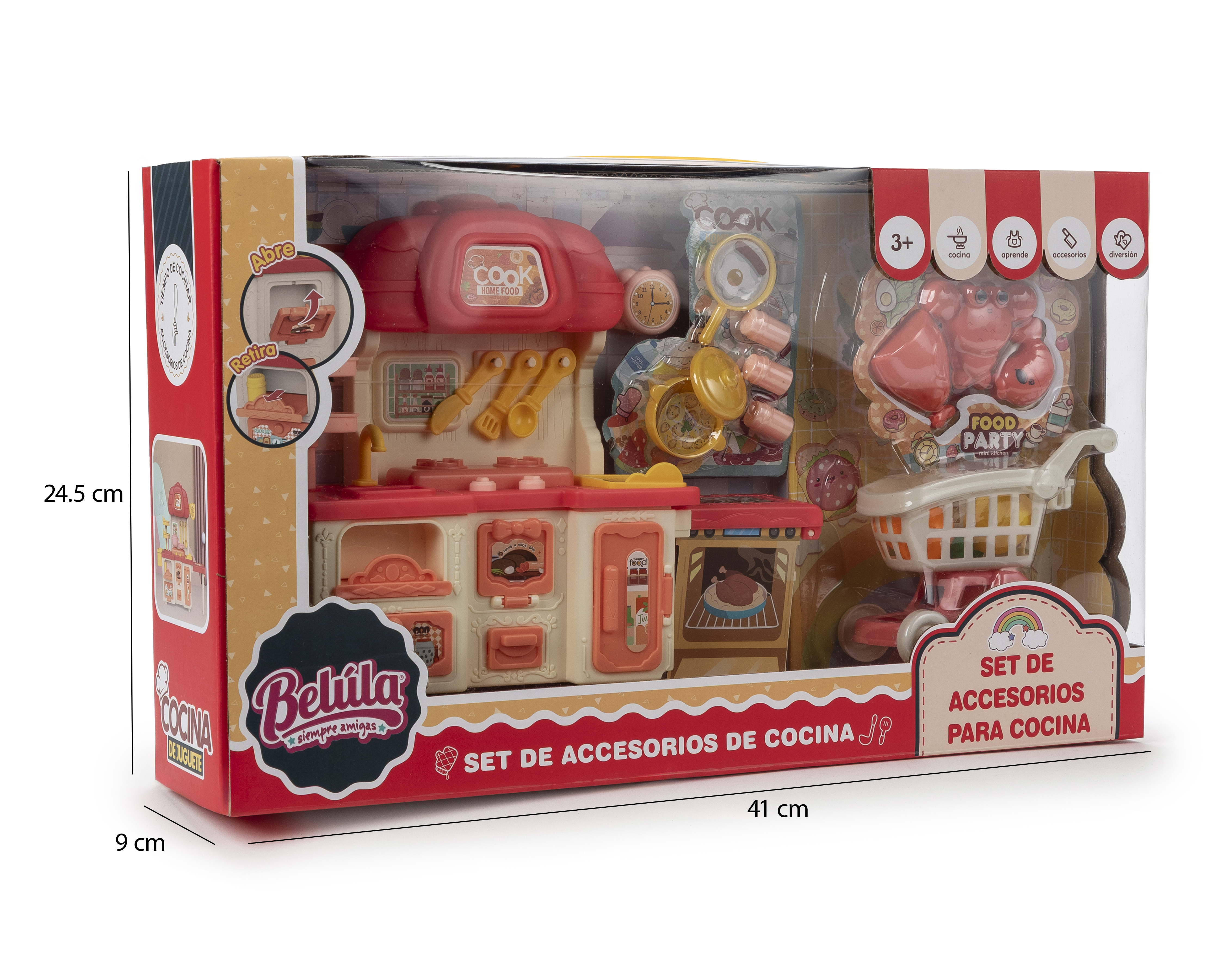 Foto 6 pulgar | Foto 5 | Juego de Cocina Belúla 17 Piezas